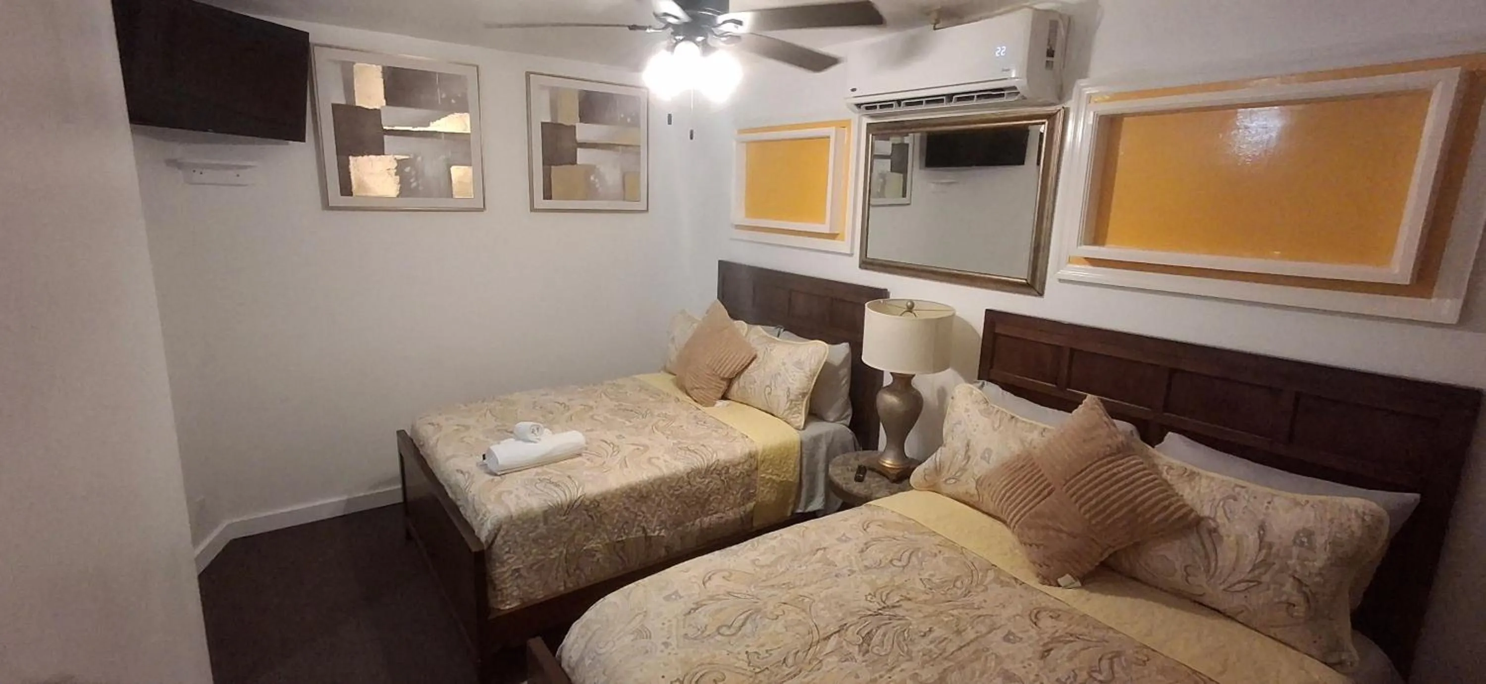 Bedroom, Bed in BELL At The Airport Suites Adults Only - Free Airport Transportation