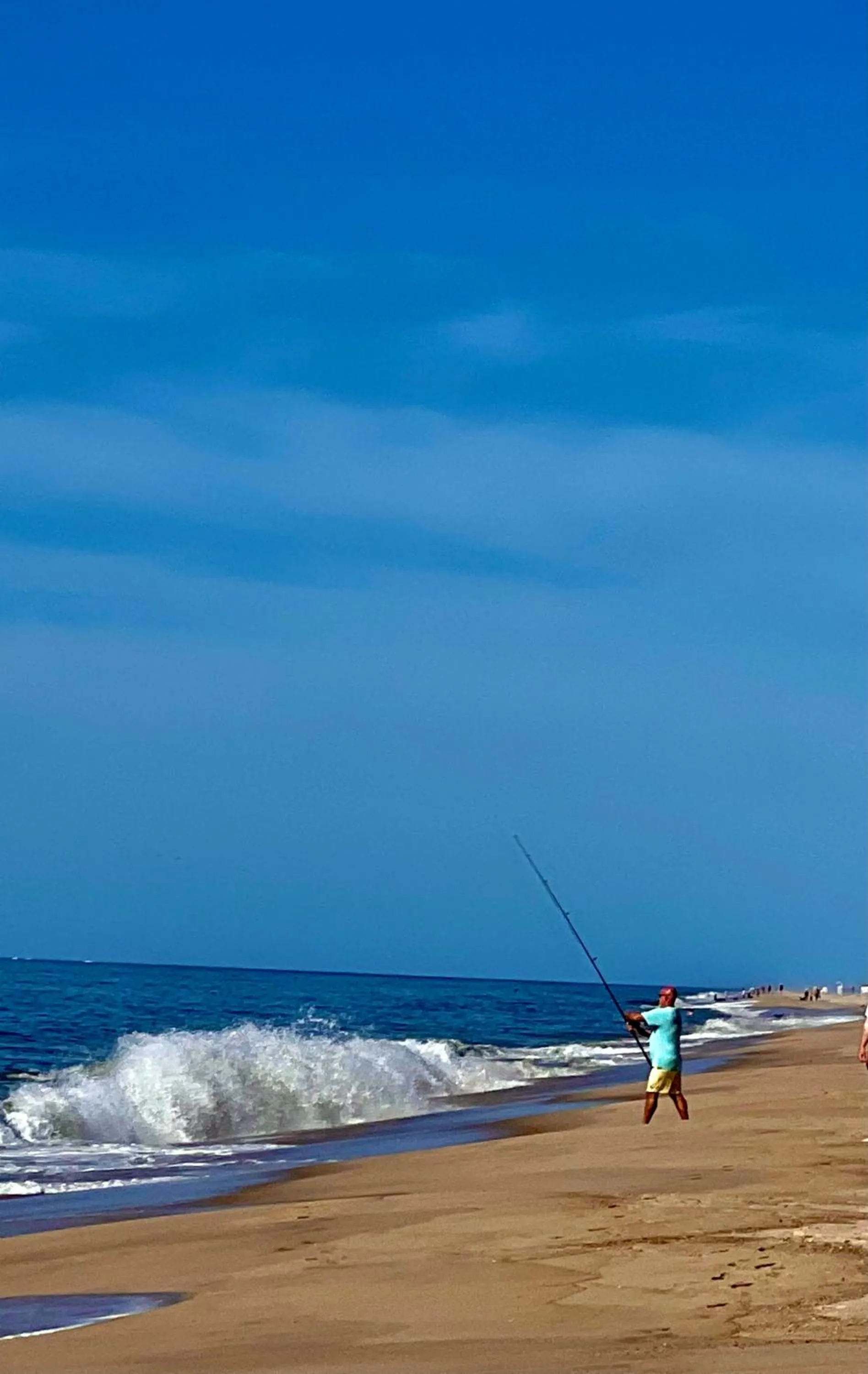 Beach in Hartman's Briney Breezes Beach Resort