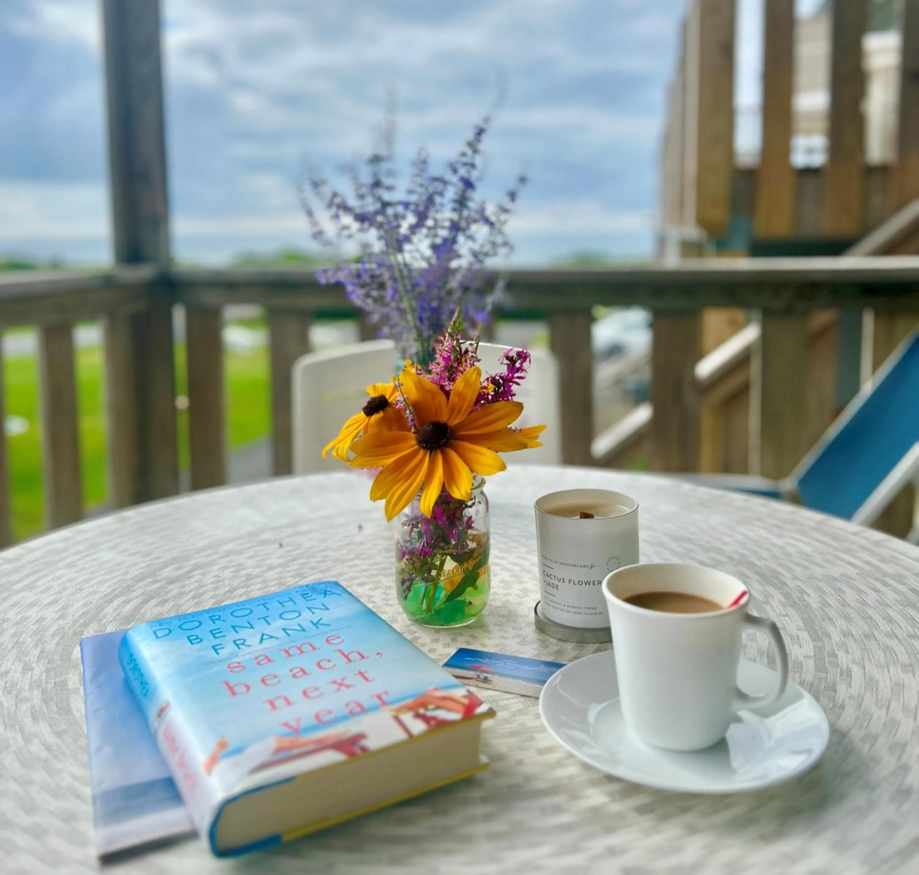 Balcony/Terrace in Hartman's Briney Breezes Beach Resort