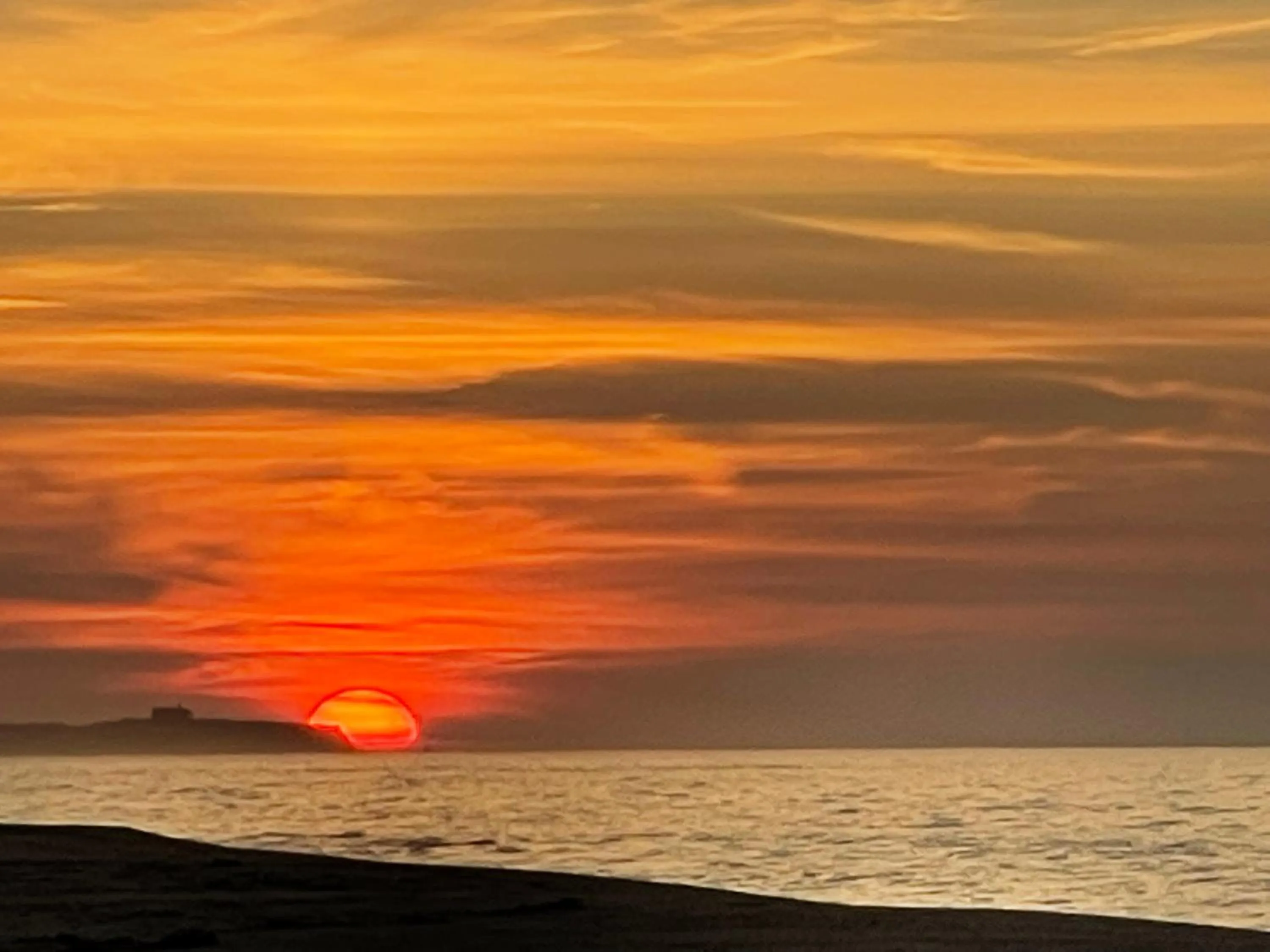 Sea view in Hartman's Briney Breezes Beach Resort