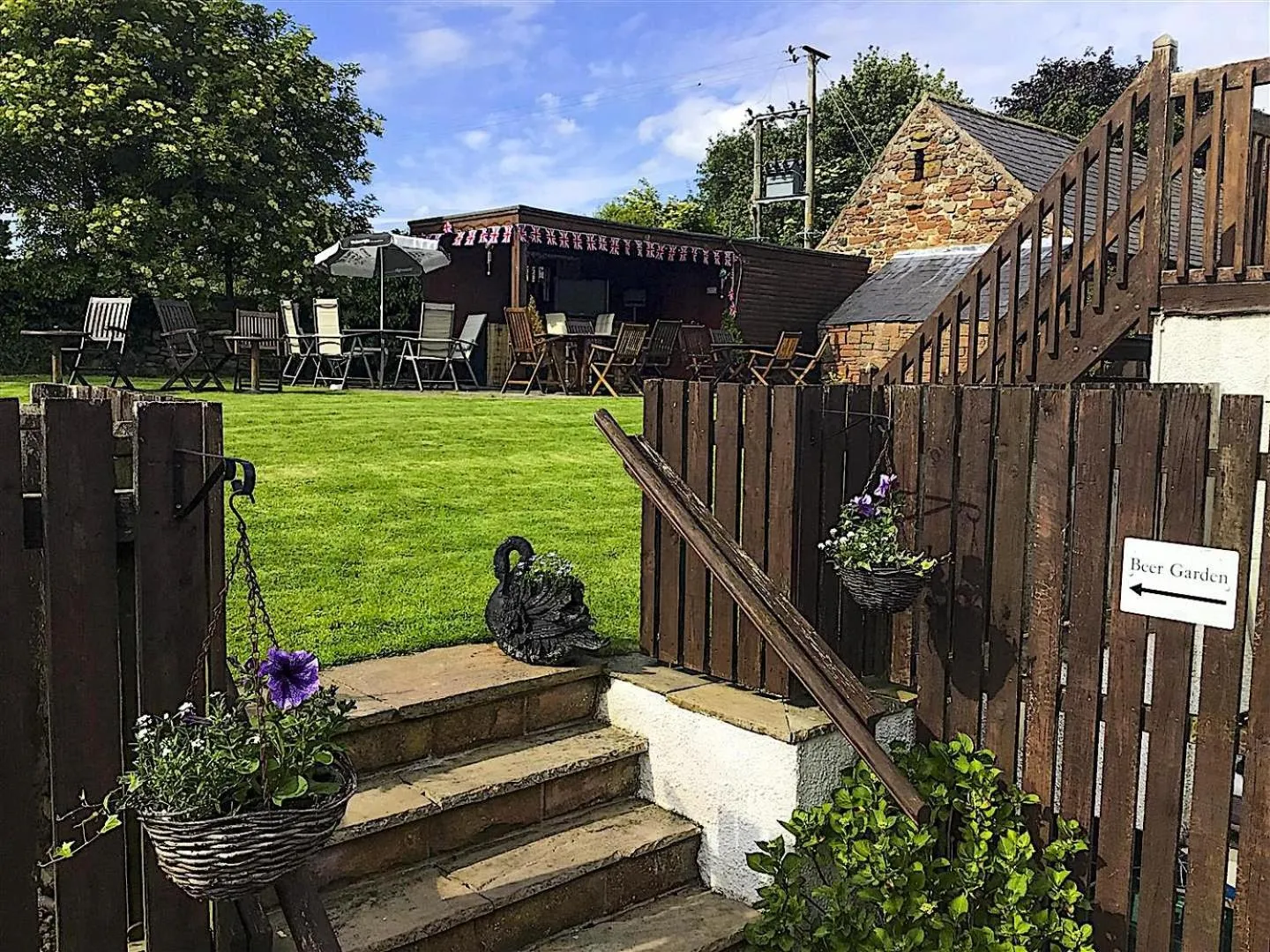 Garden in Black Swan