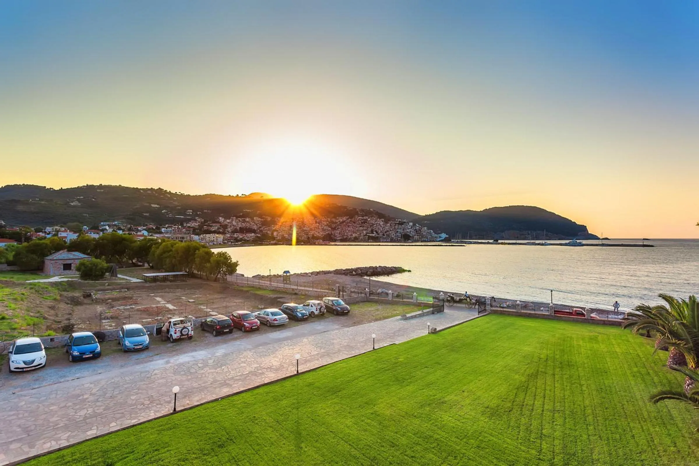 Beach in Aeolos Hotel