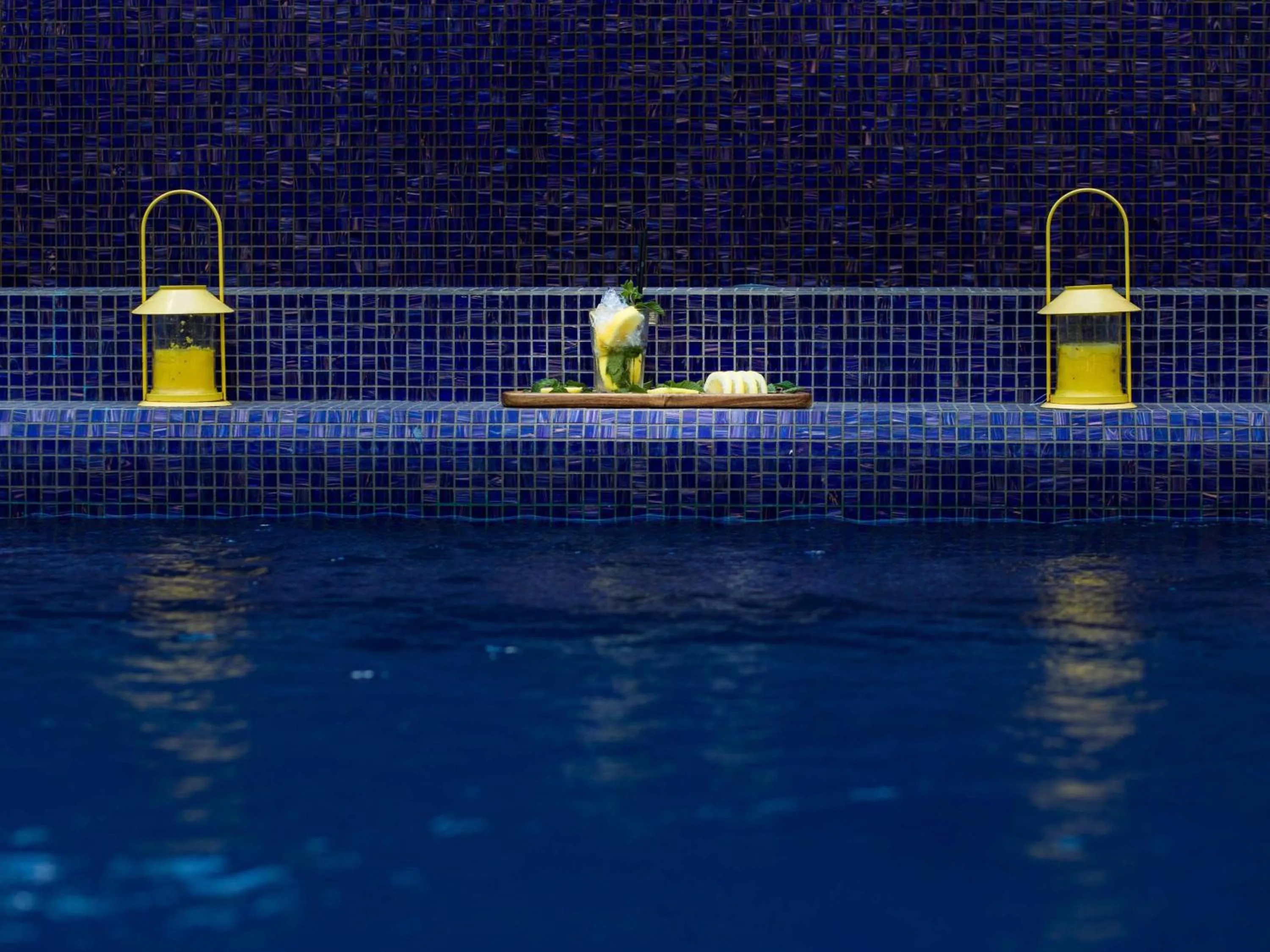 Pool view in Novotel Mohammedia