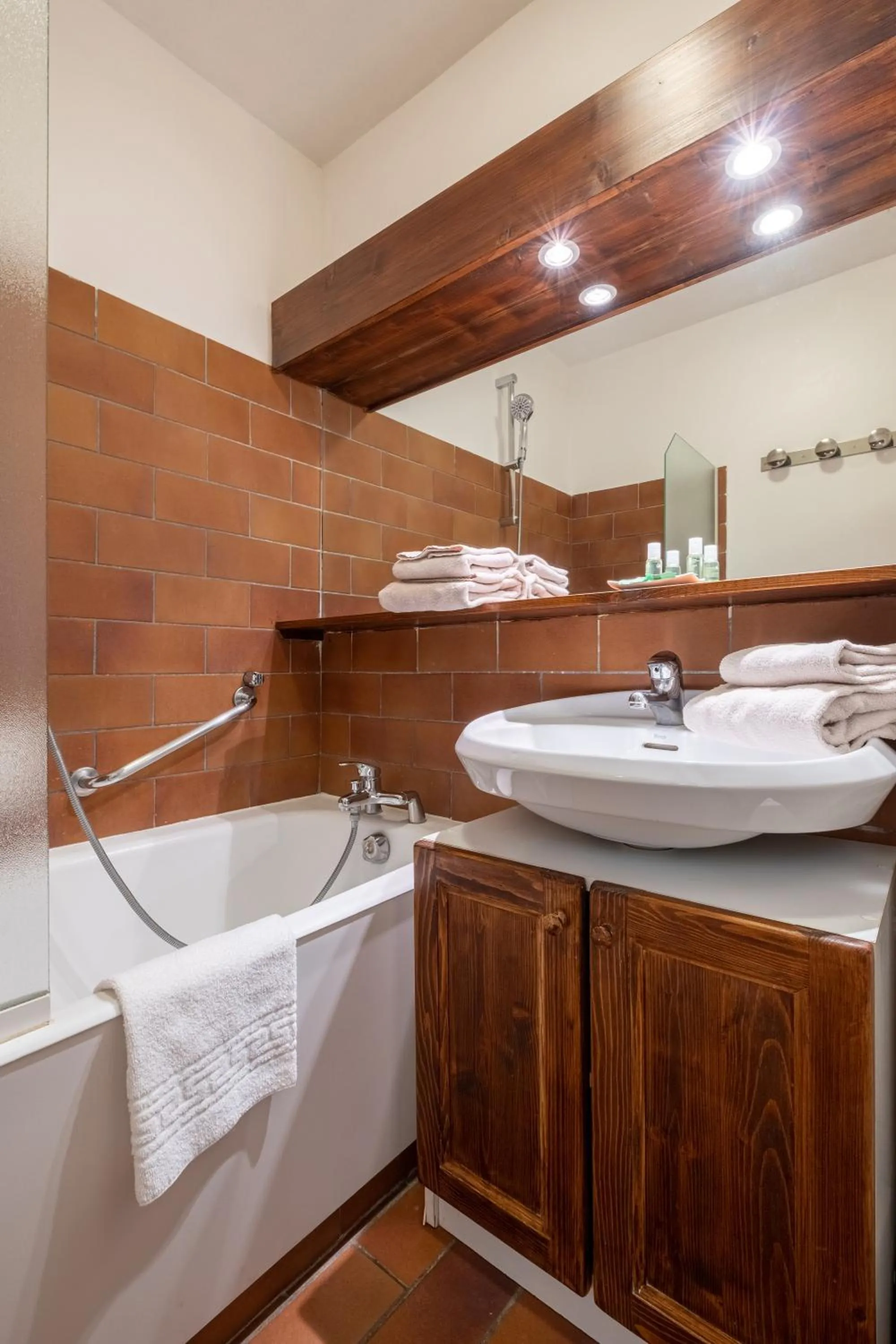 Bathroom in Résidence Pierre & Vacances Le Mont d'Arbois