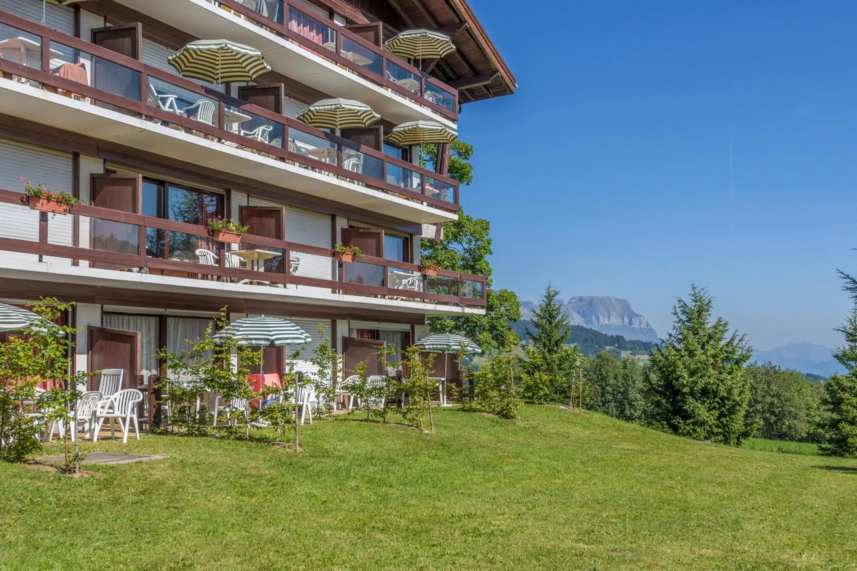 Property building in Résidence Pierre & Vacances Le Mont d'Arbois