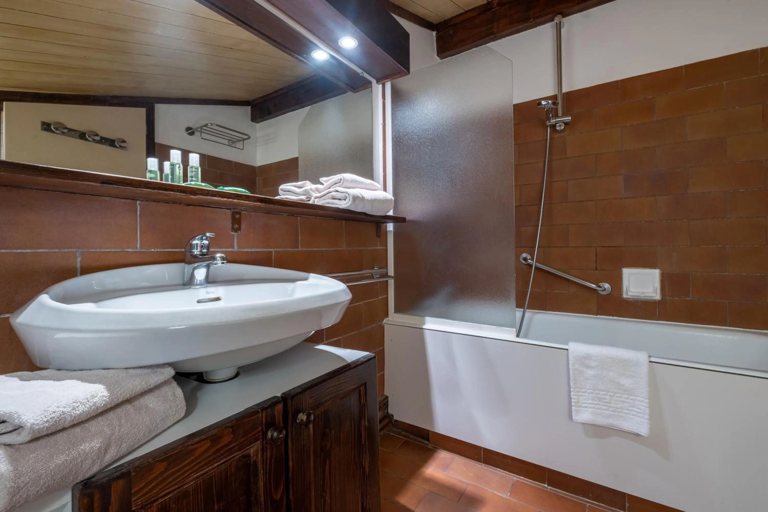 Bathroom in Résidence Pierre & Vacances Le Mont d'Arbois