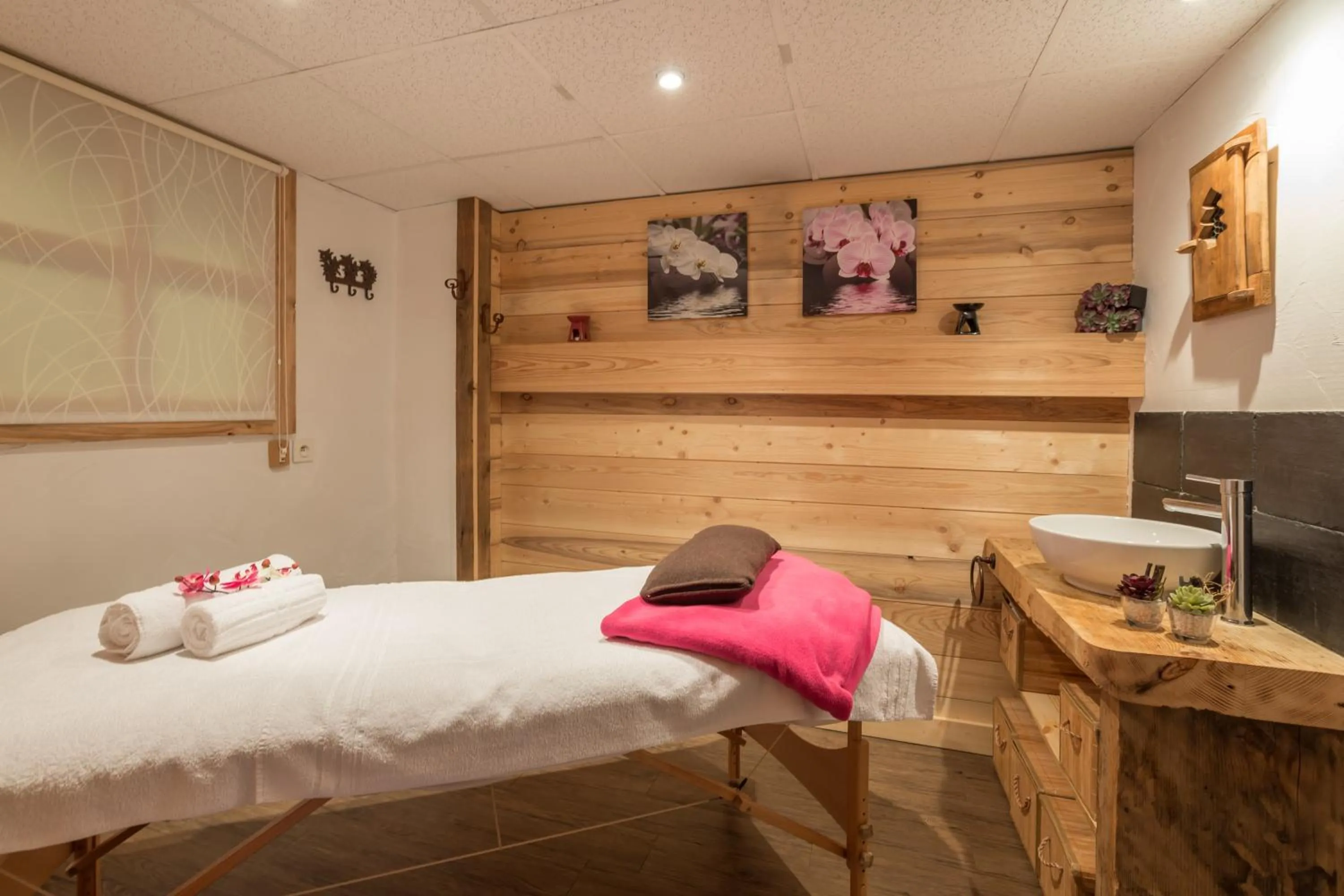 Massage, Bed in Résidence Pierre & Vacances Le Mont d'Arbois