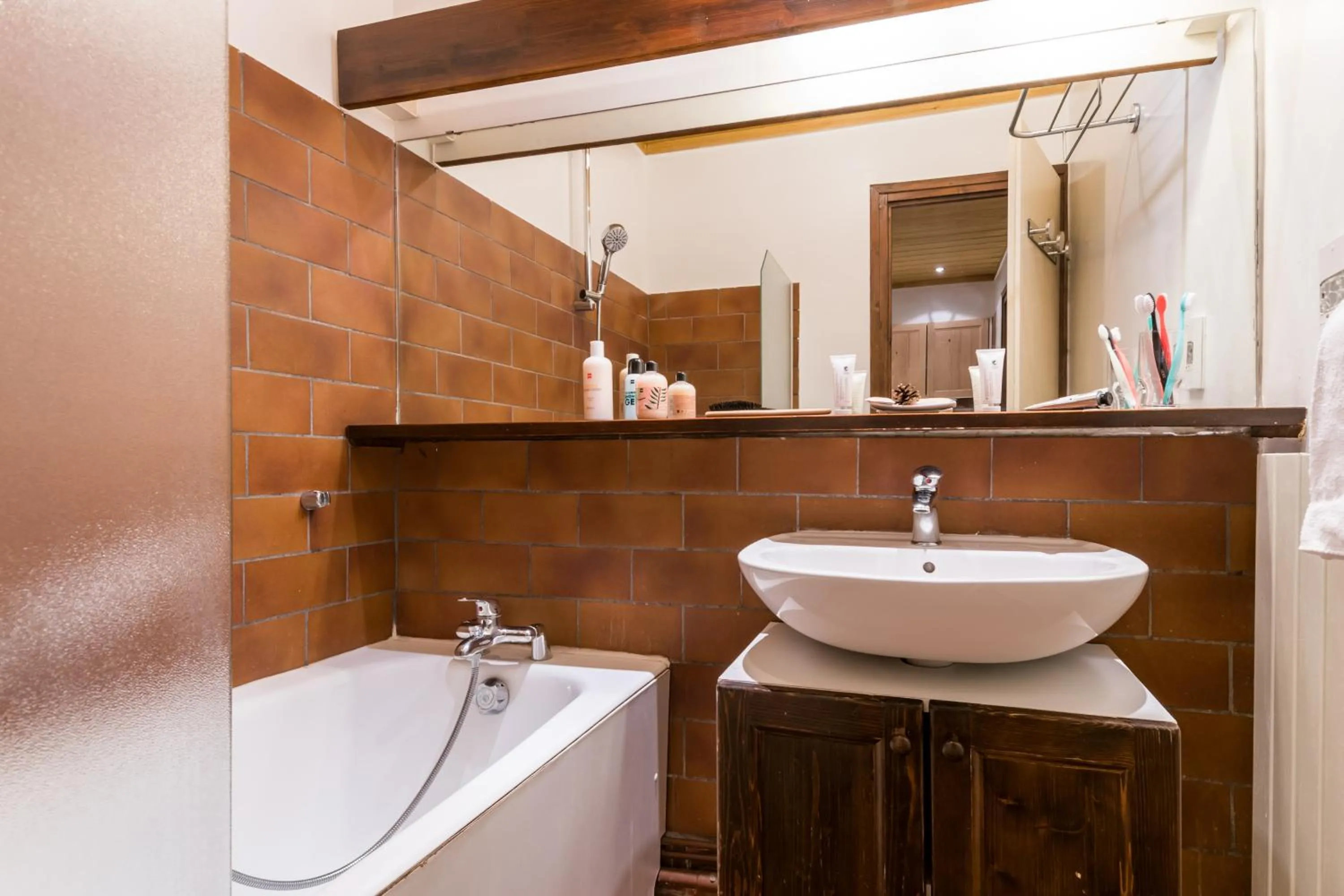 Bathroom in Résidence Pierre & Vacances Le Mont d'Arbois