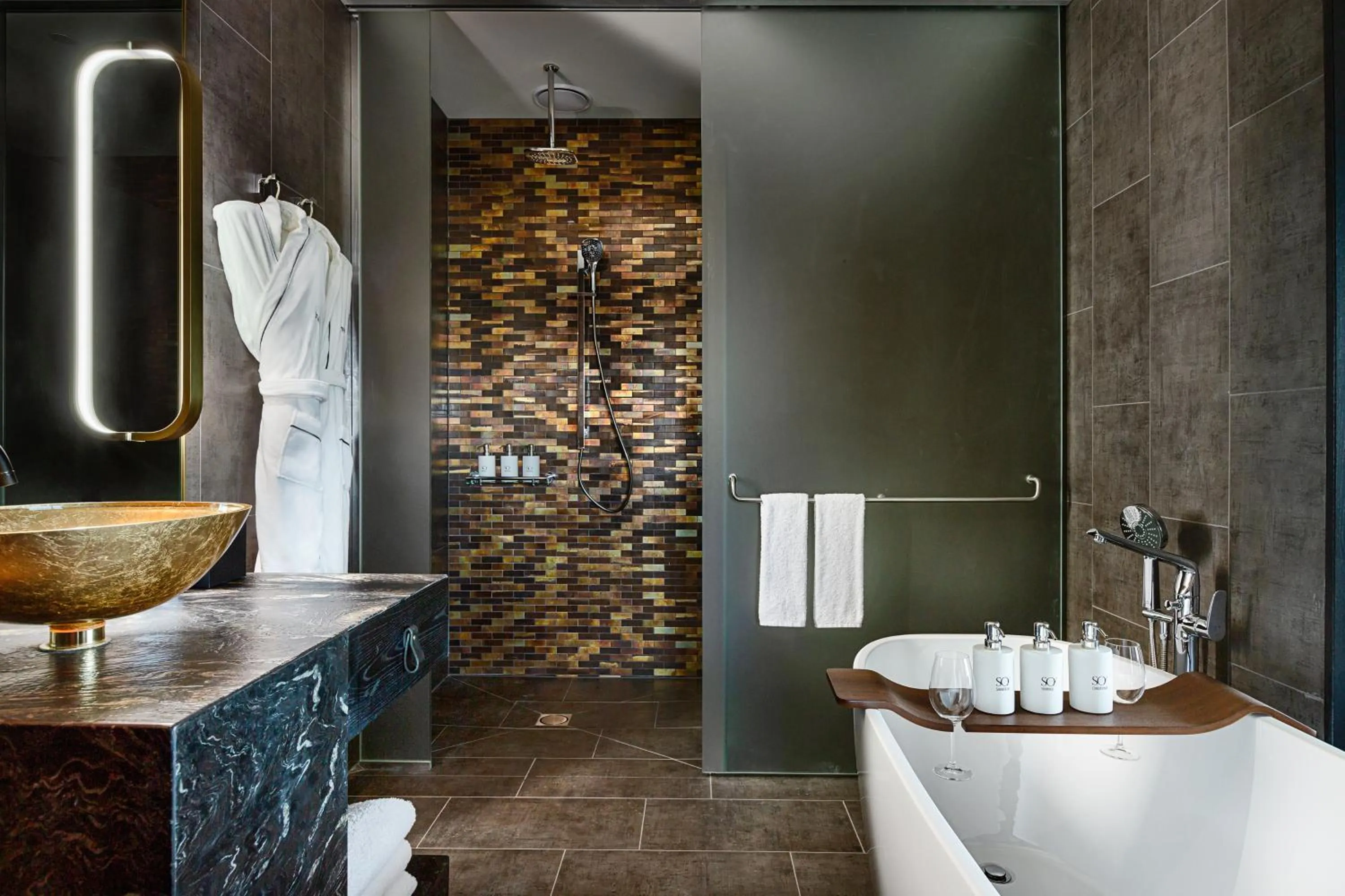 Bathroom in SO/ Auckland