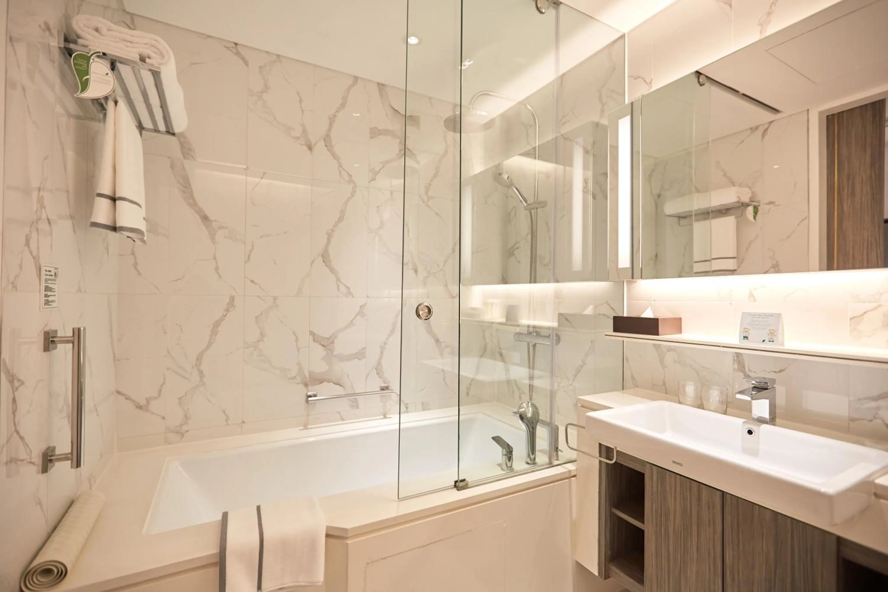 Bathroom in Somerset Maison Asoke Bangkok