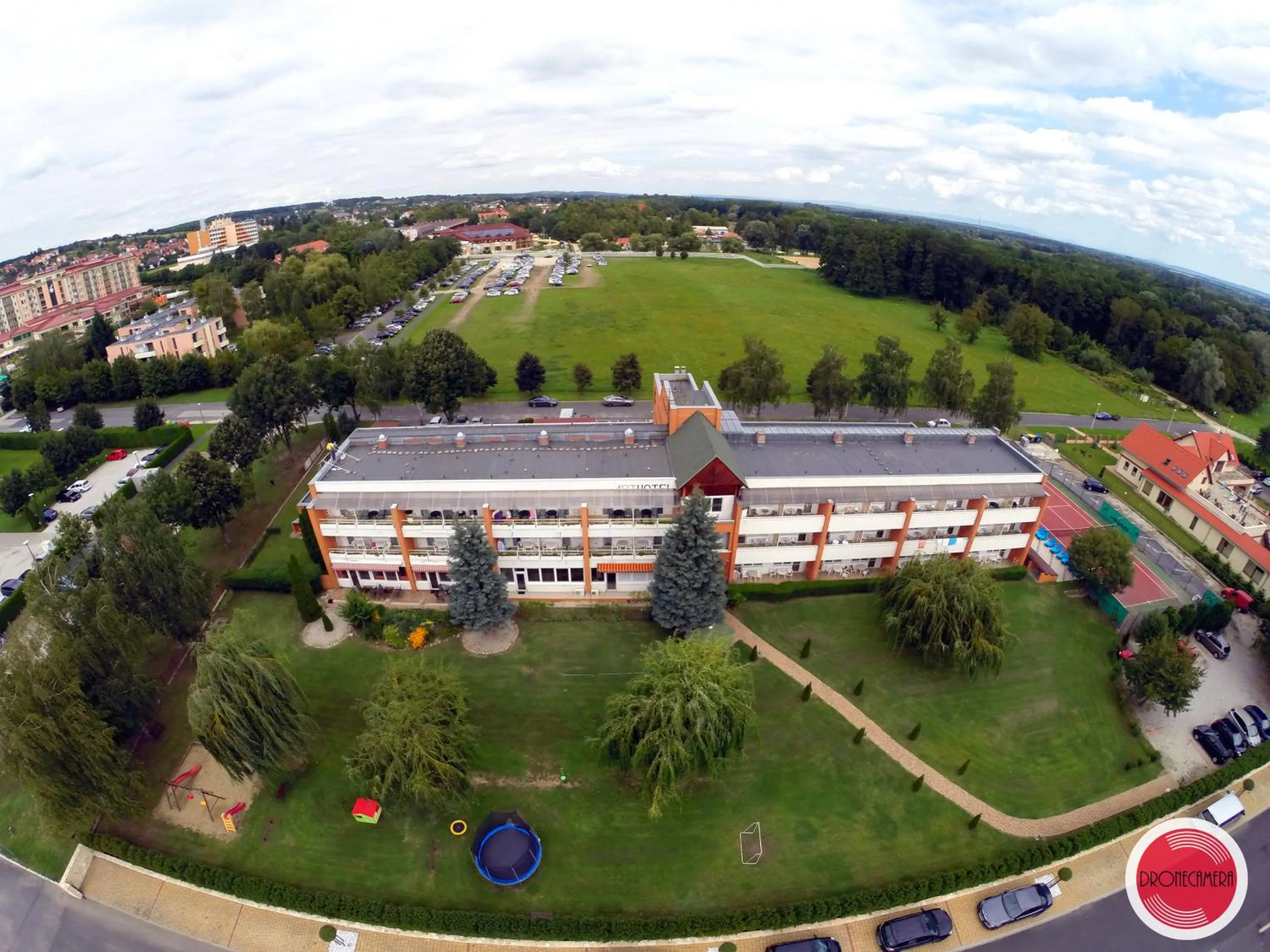 Bird's eye view in Art Hotel superior