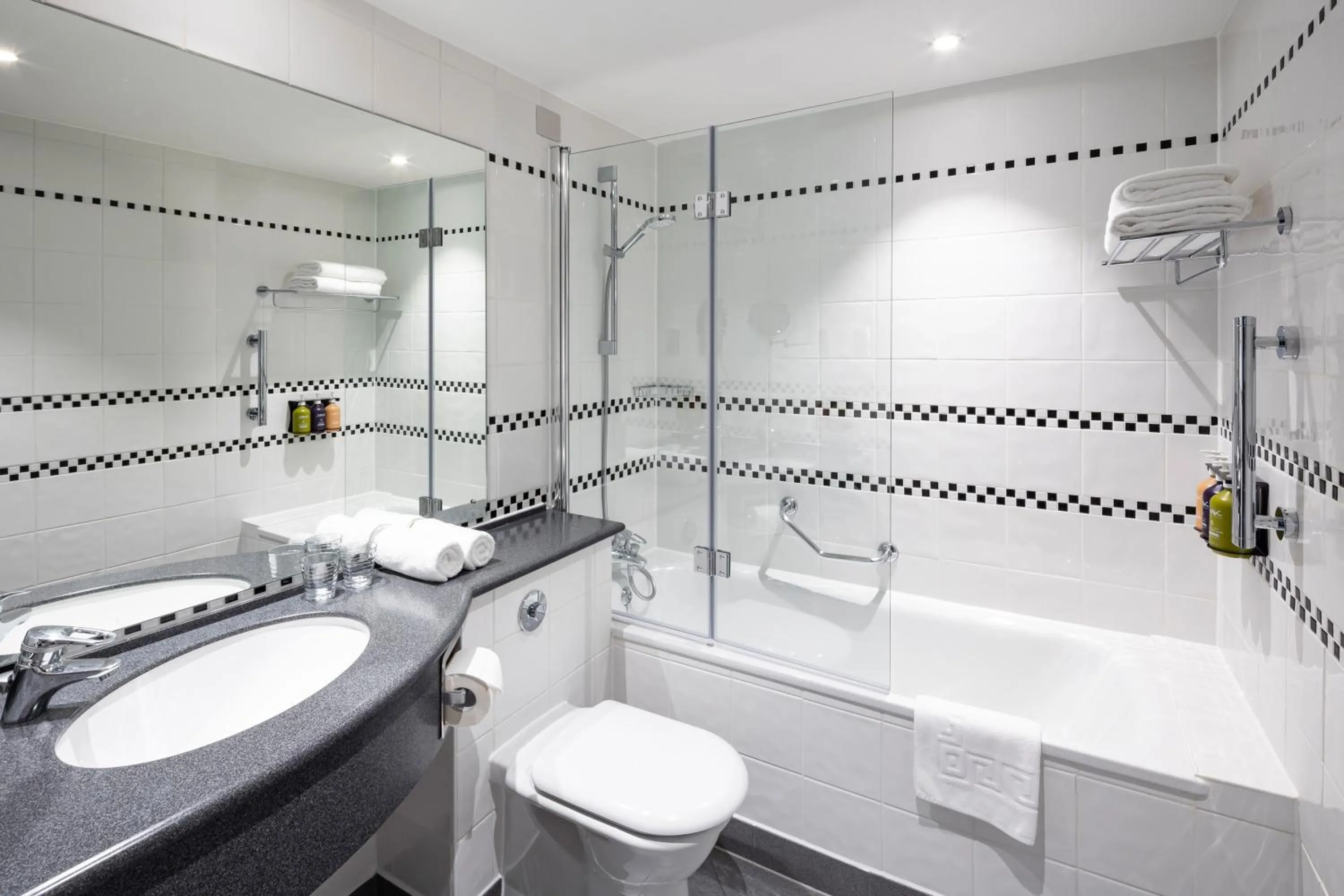 Toilet in Holiday Inn Leicester City by IHG