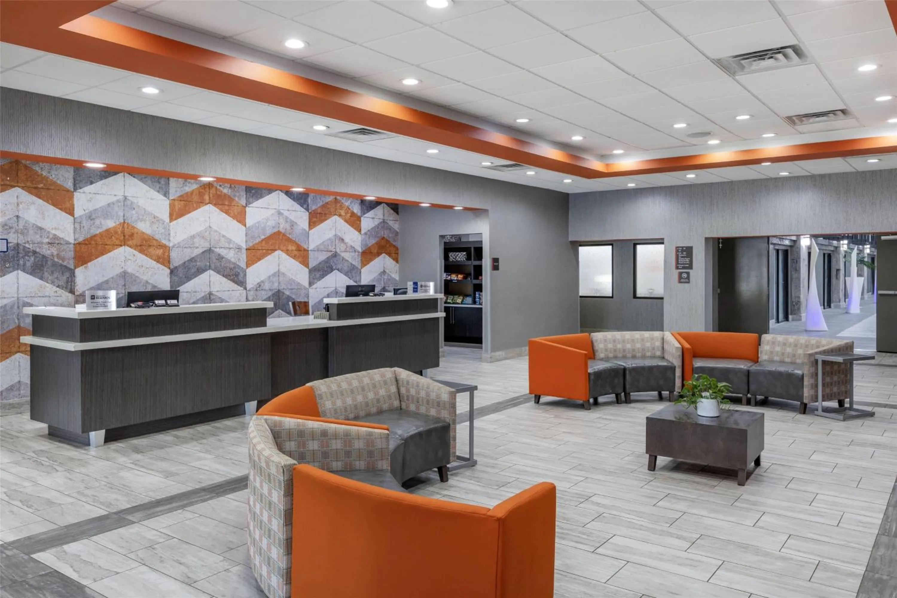 Lobby or reception in Best Western Plus Clemson Hotel & Conference Center