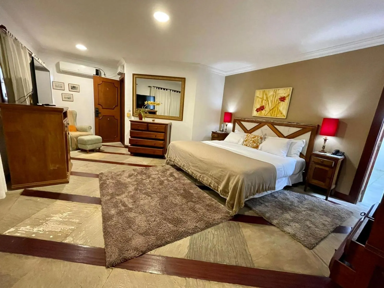 Bed in Quinta da Paz Resort