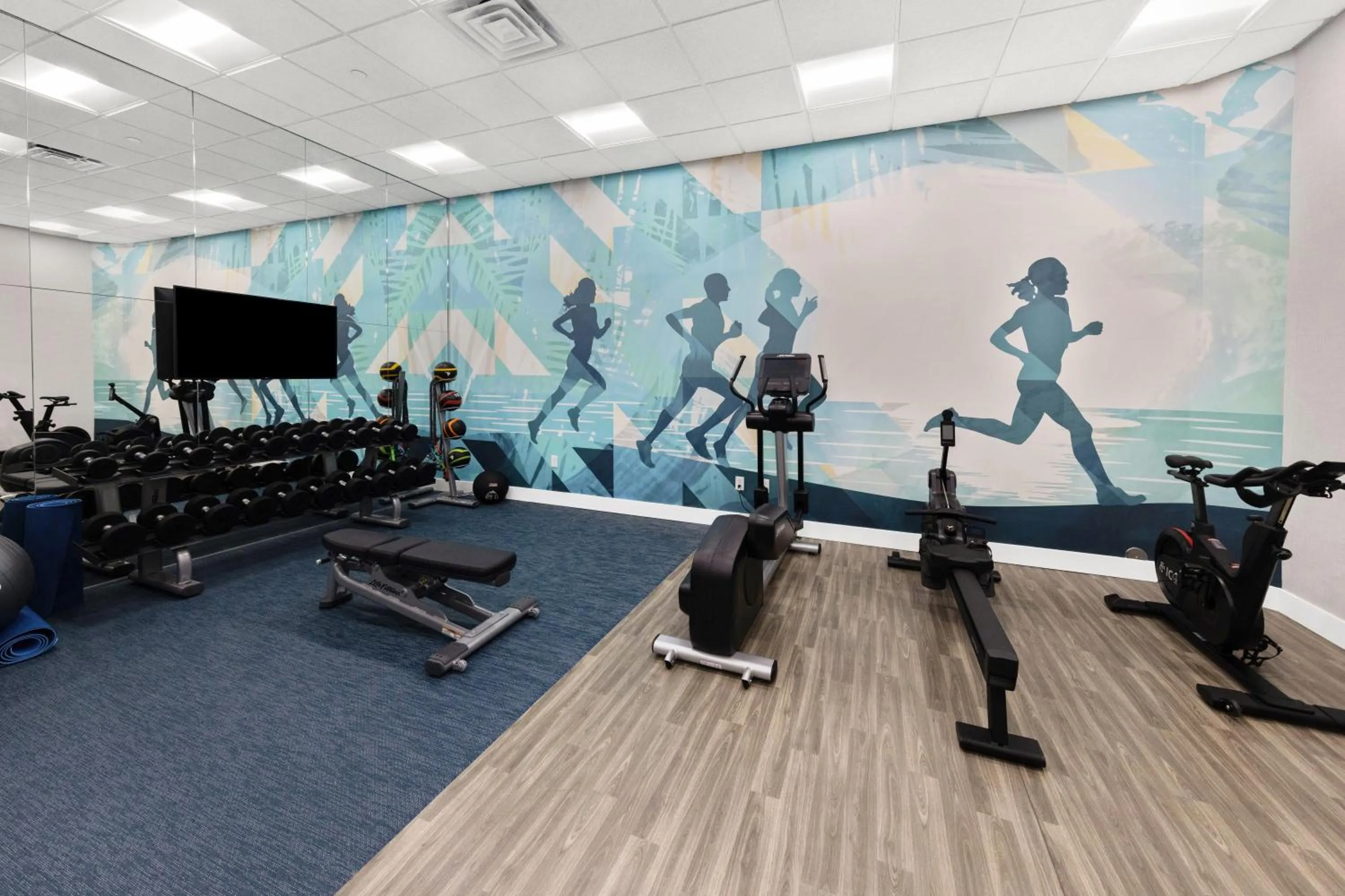 Fitness centre/facilities in Hyatt Place West Palm Beach