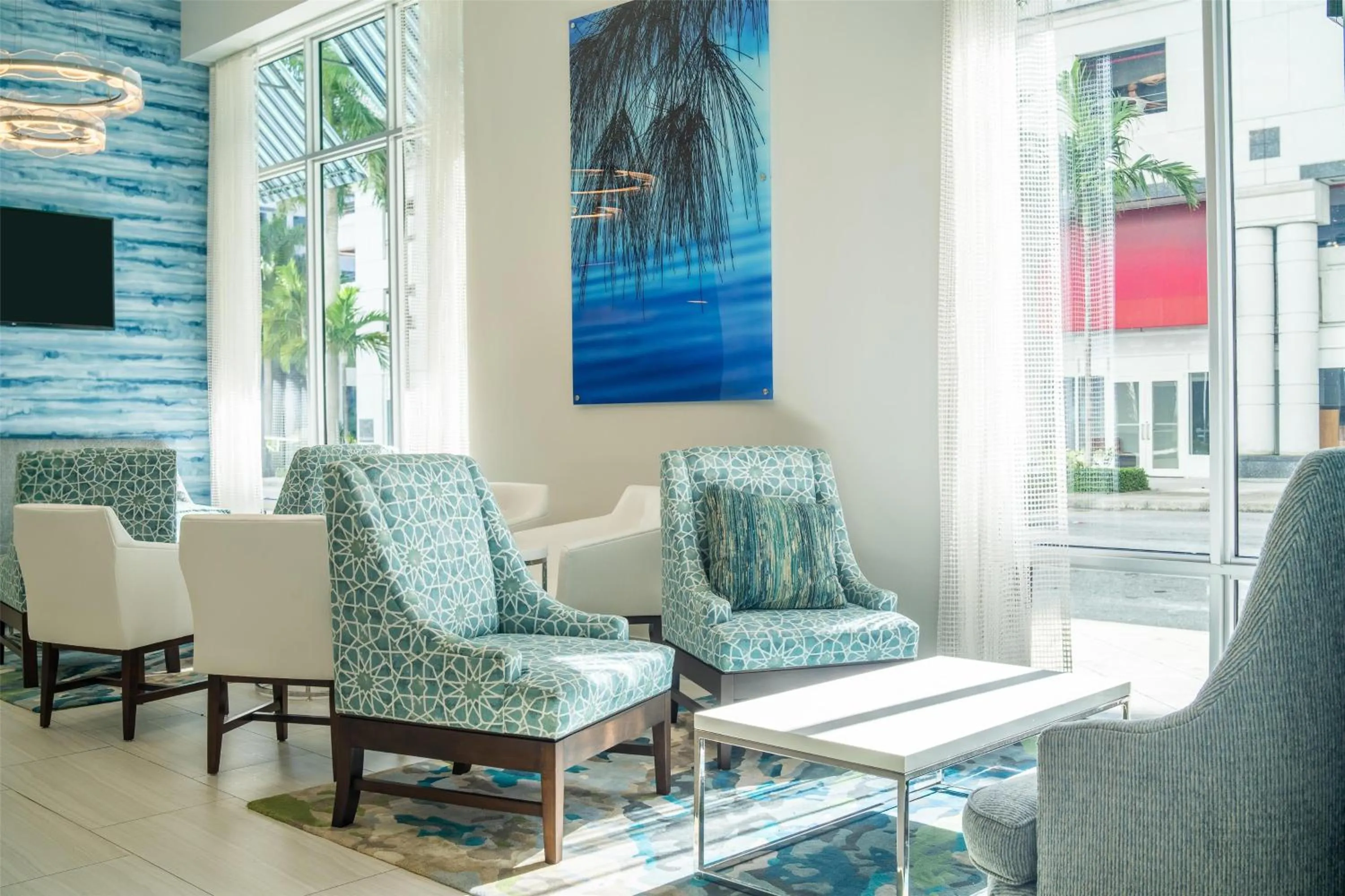 Lobby or reception in Hyatt Place West Palm Beach