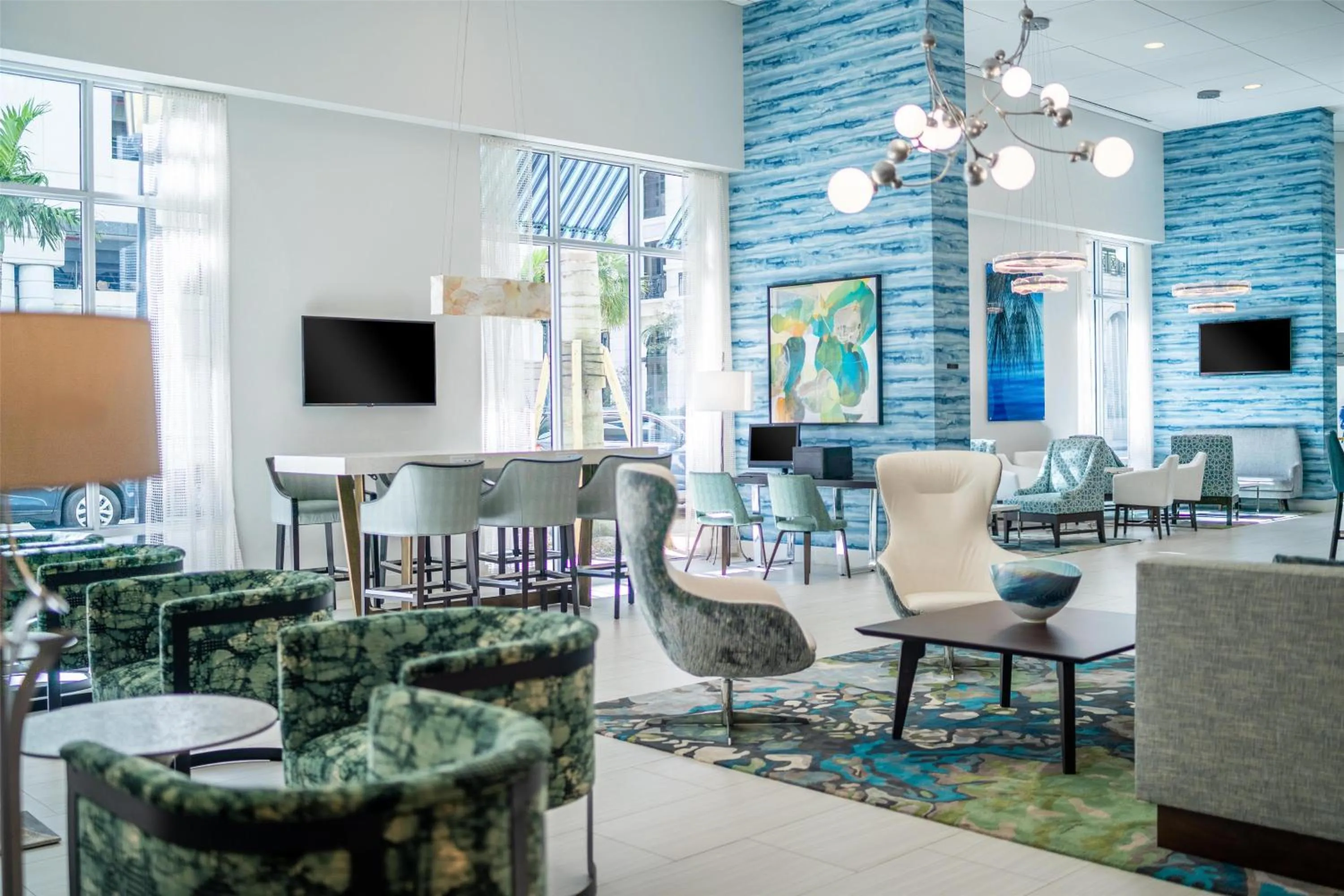 Lobby or reception in Hyatt Place West Palm Beach