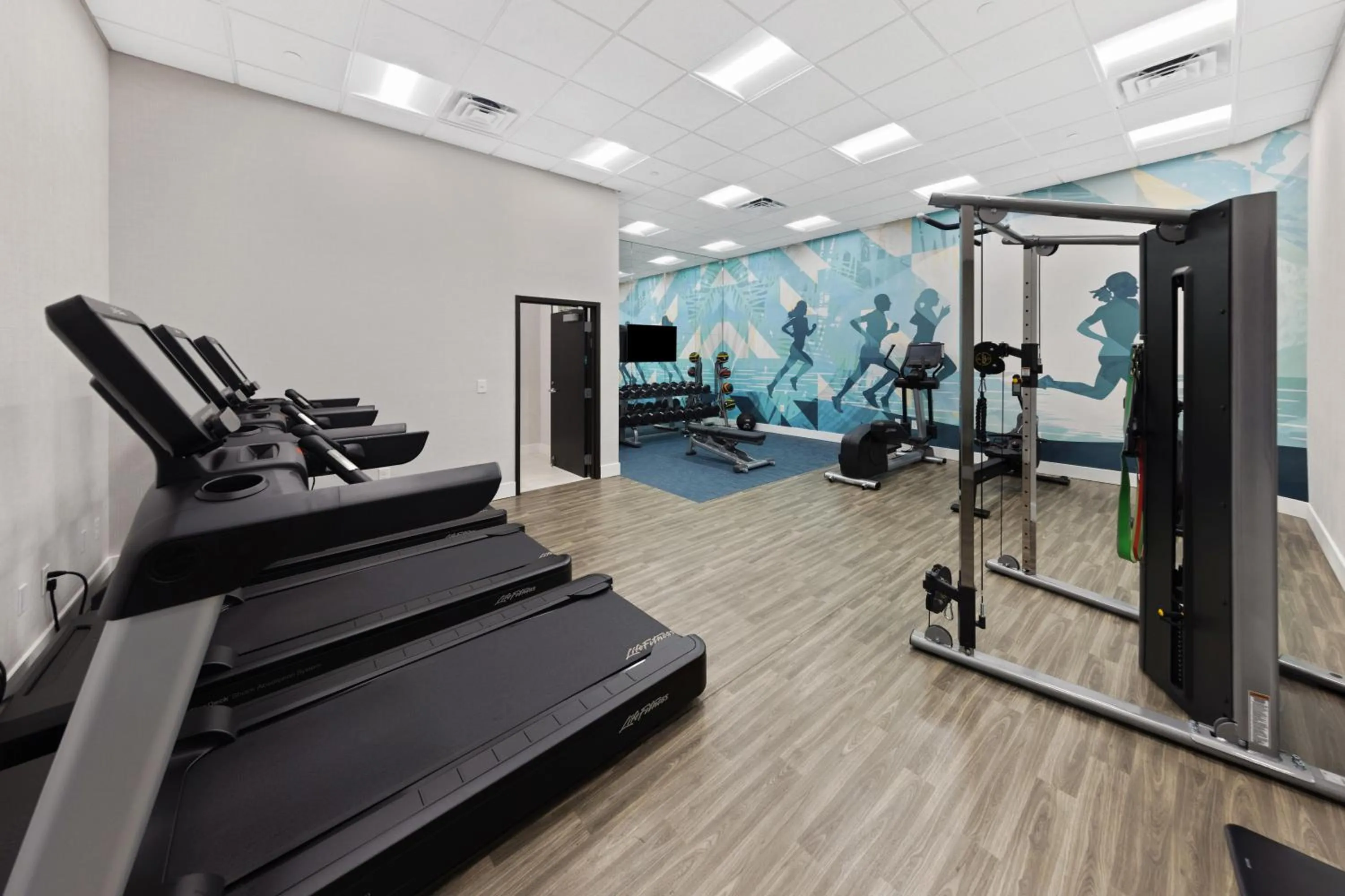 Fitness centre/facilities in Hyatt Place West Palm Beach