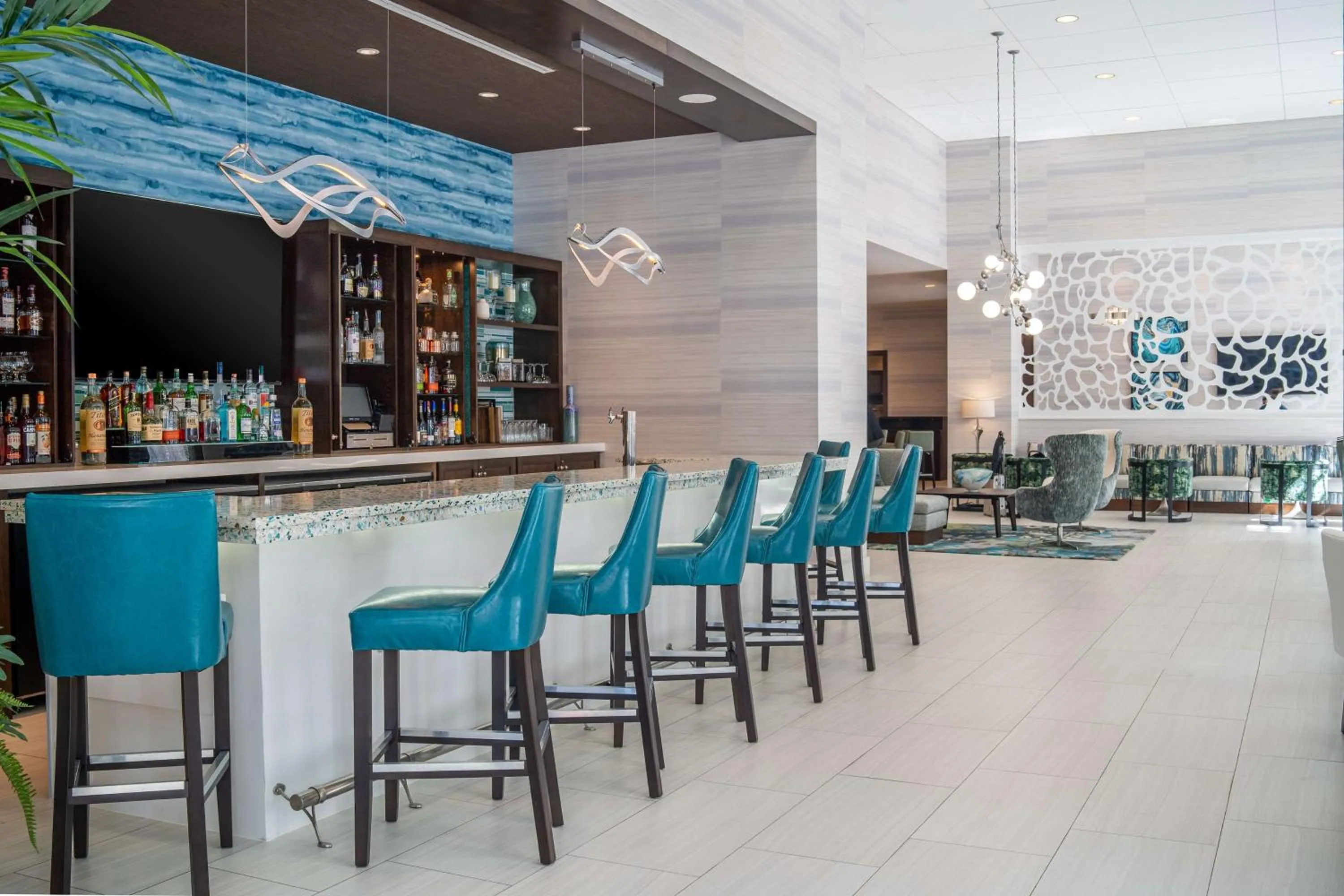 Lounge or bar in Hyatt Place West Palm Beach