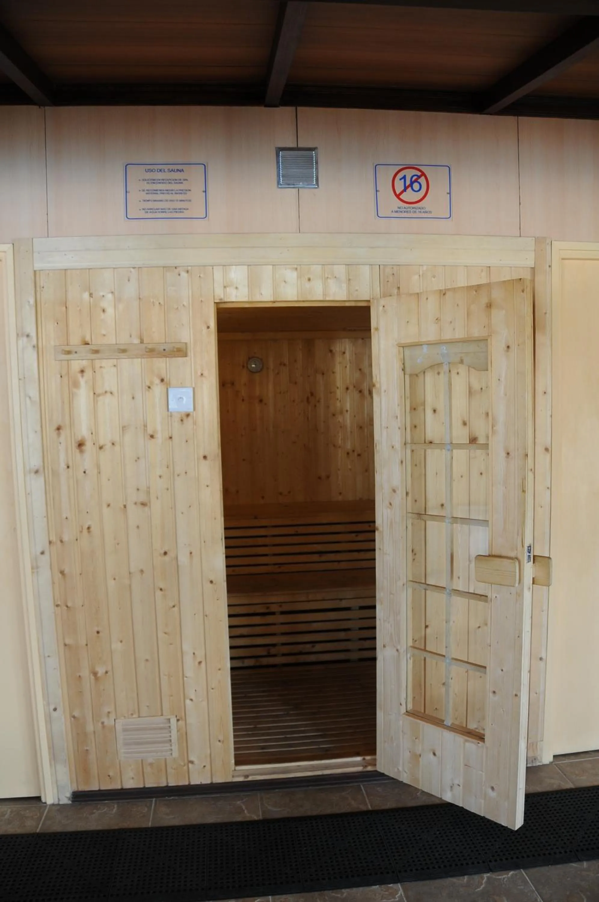 Sauna in Arapey Oasis Termal Hotel