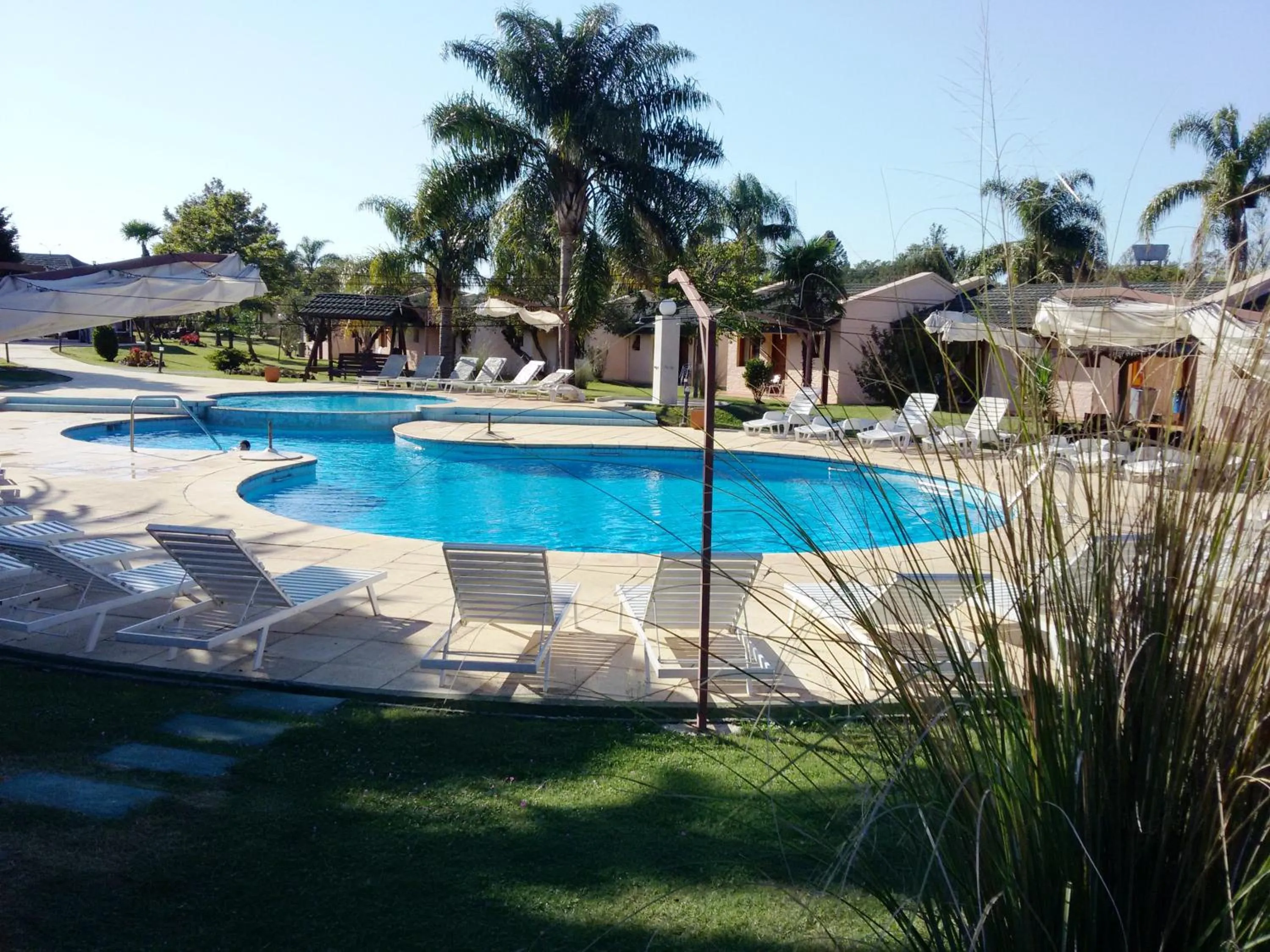 Pool view in Arapey Oasis Termal Hotel