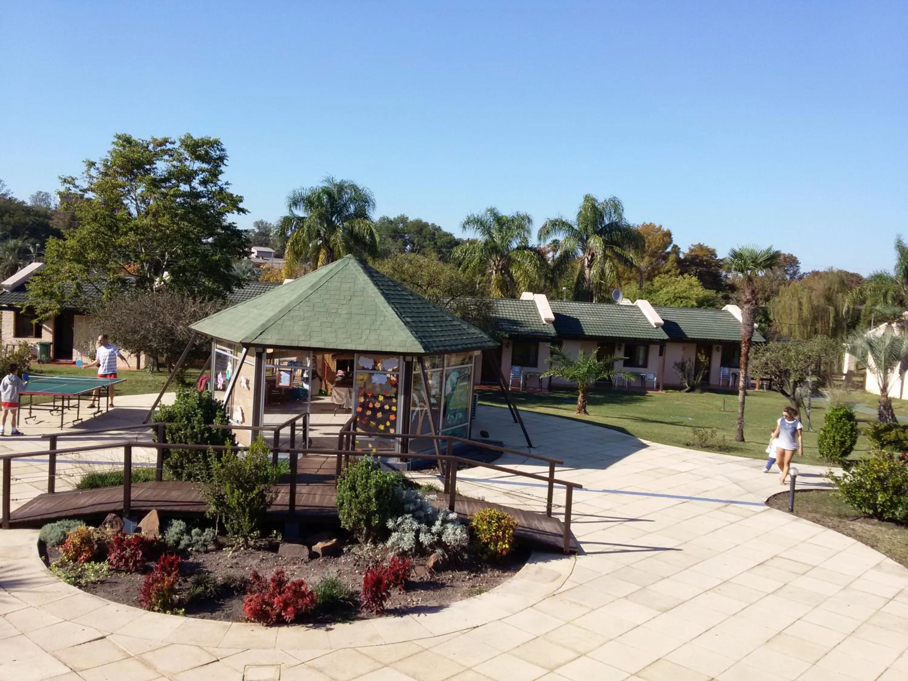 Patio in Arapey Oasis Termal Hotel