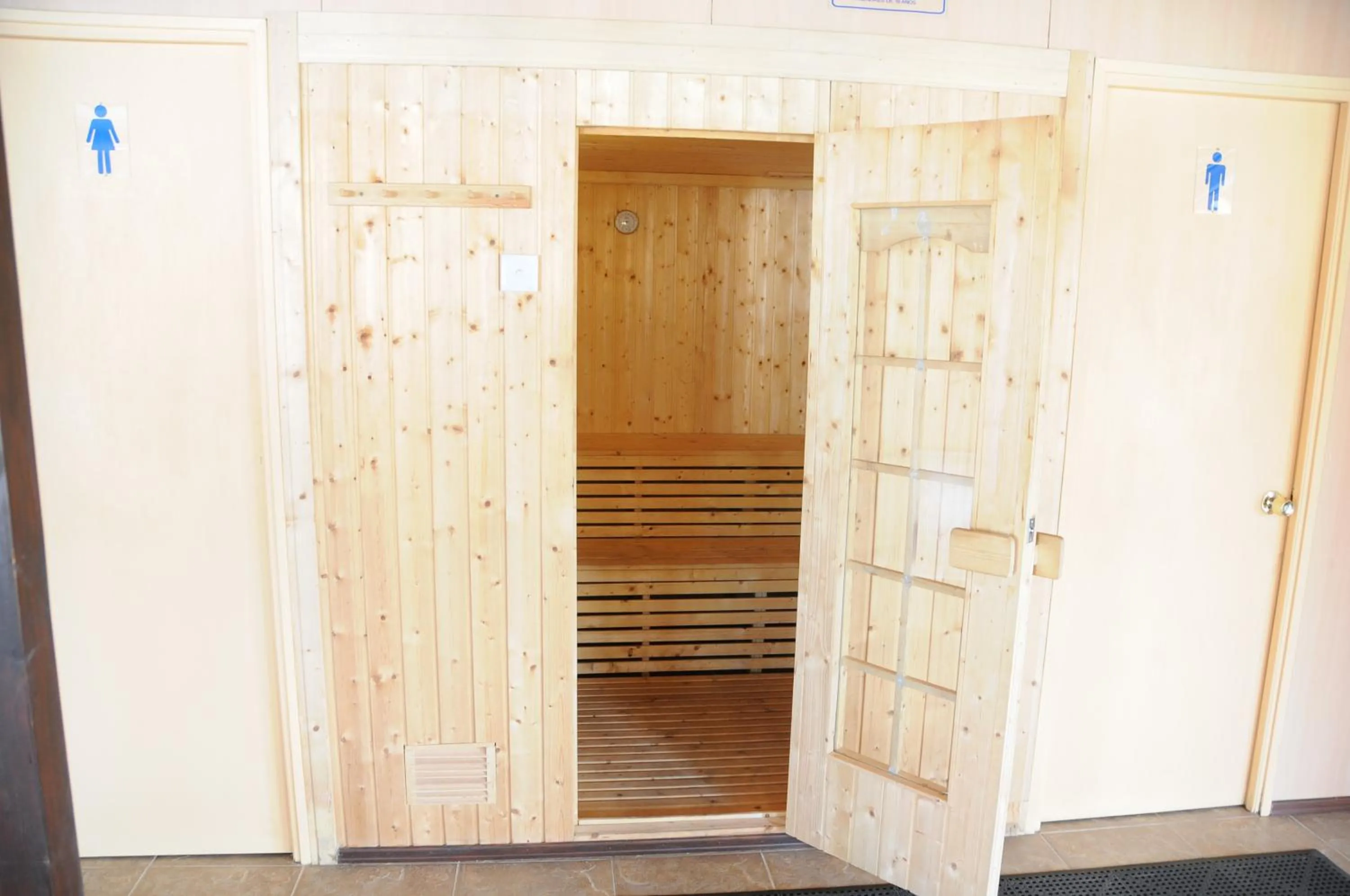 Sauna in Arapey Oasis Termal Hotel