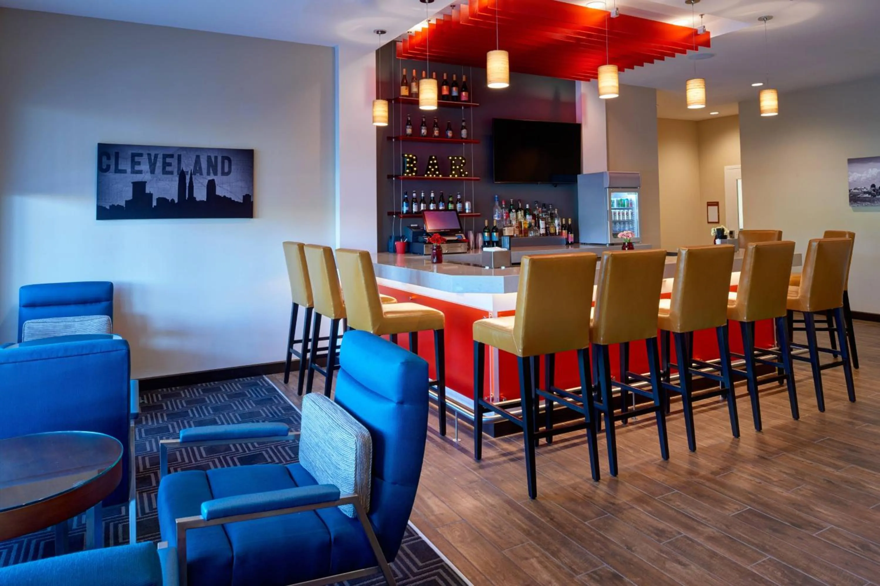 Lobby or reception in TownePlace Suites by Marriott Cleveland Solon