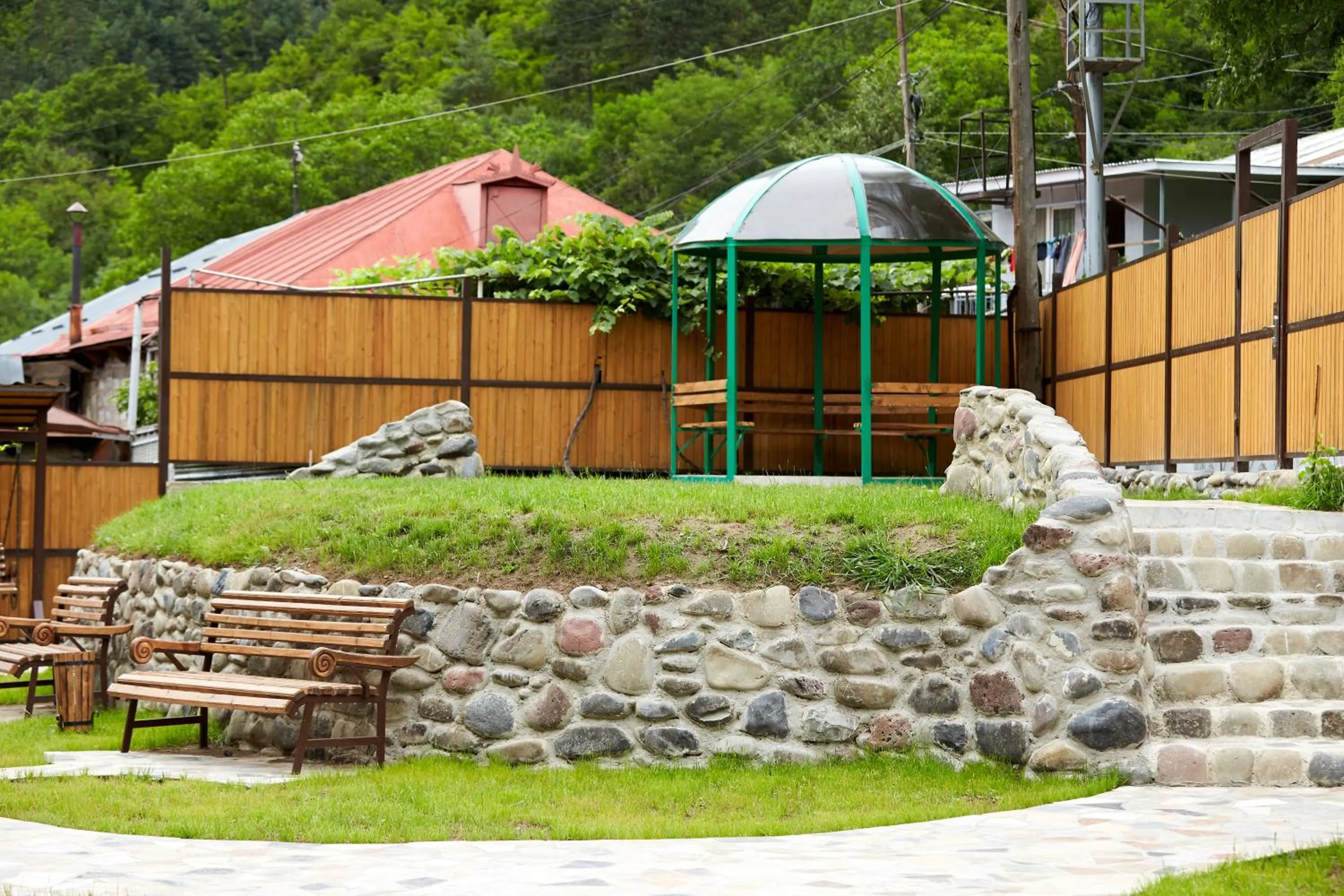 Garden in Hotel Old Borjomi