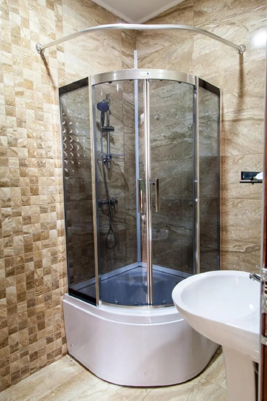 Bathroom in Hotel Old Borjomi