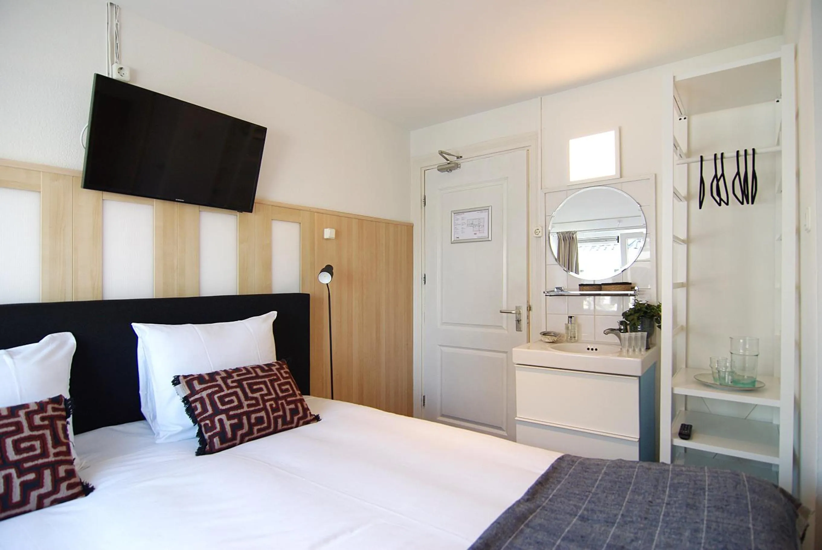 Bedroom, Bed in Hotel Zand