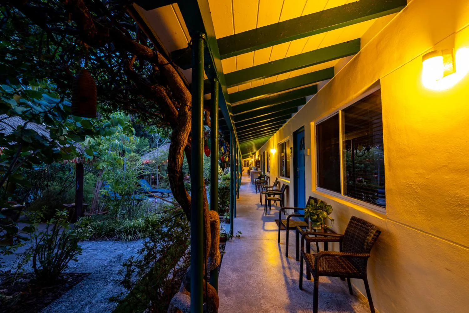 Garden view in The Desoto - Oceanview Inn