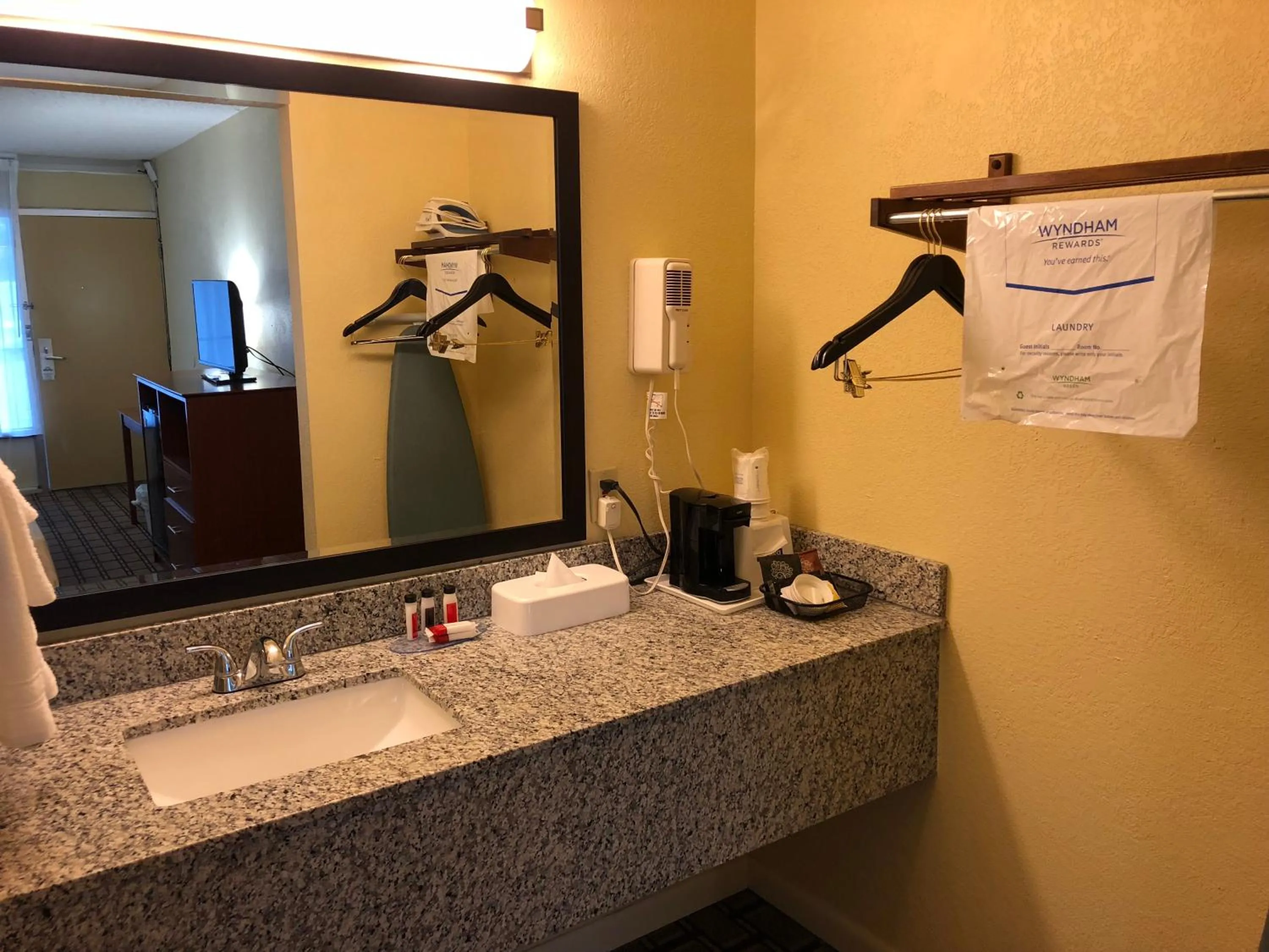 Bathroom in Days Inn by Wyndham Natchez