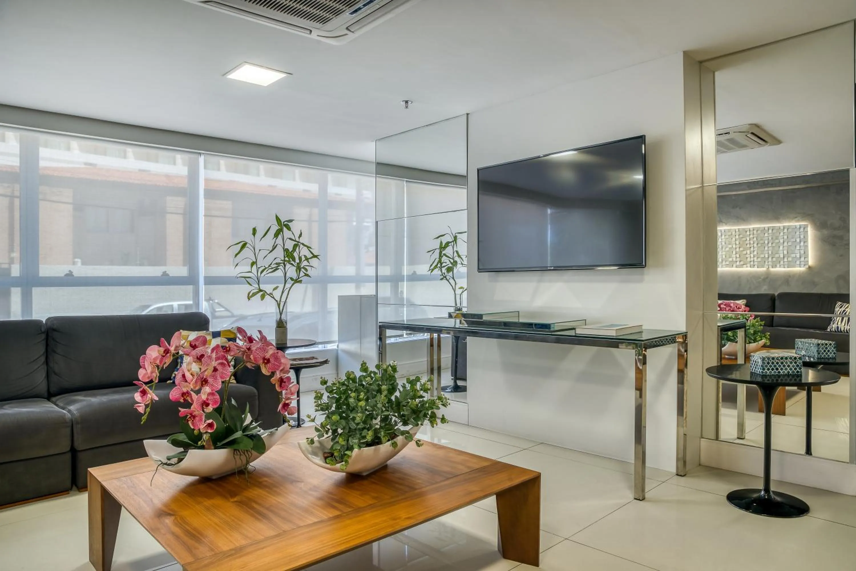 Lobby or reception in Hotel Brisa Suítes Pajuçara