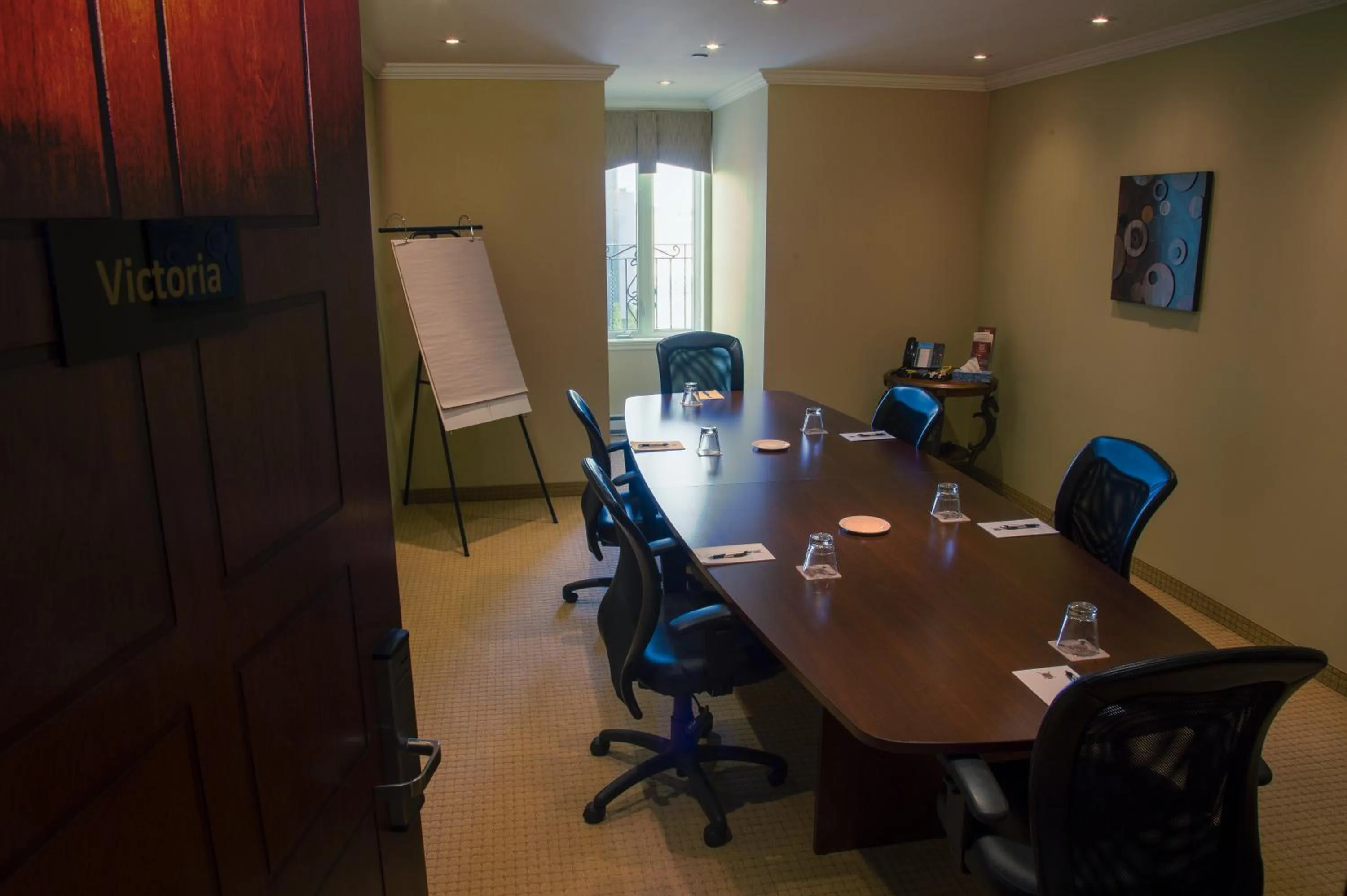 Meeting/conference room in Hotel Brossard