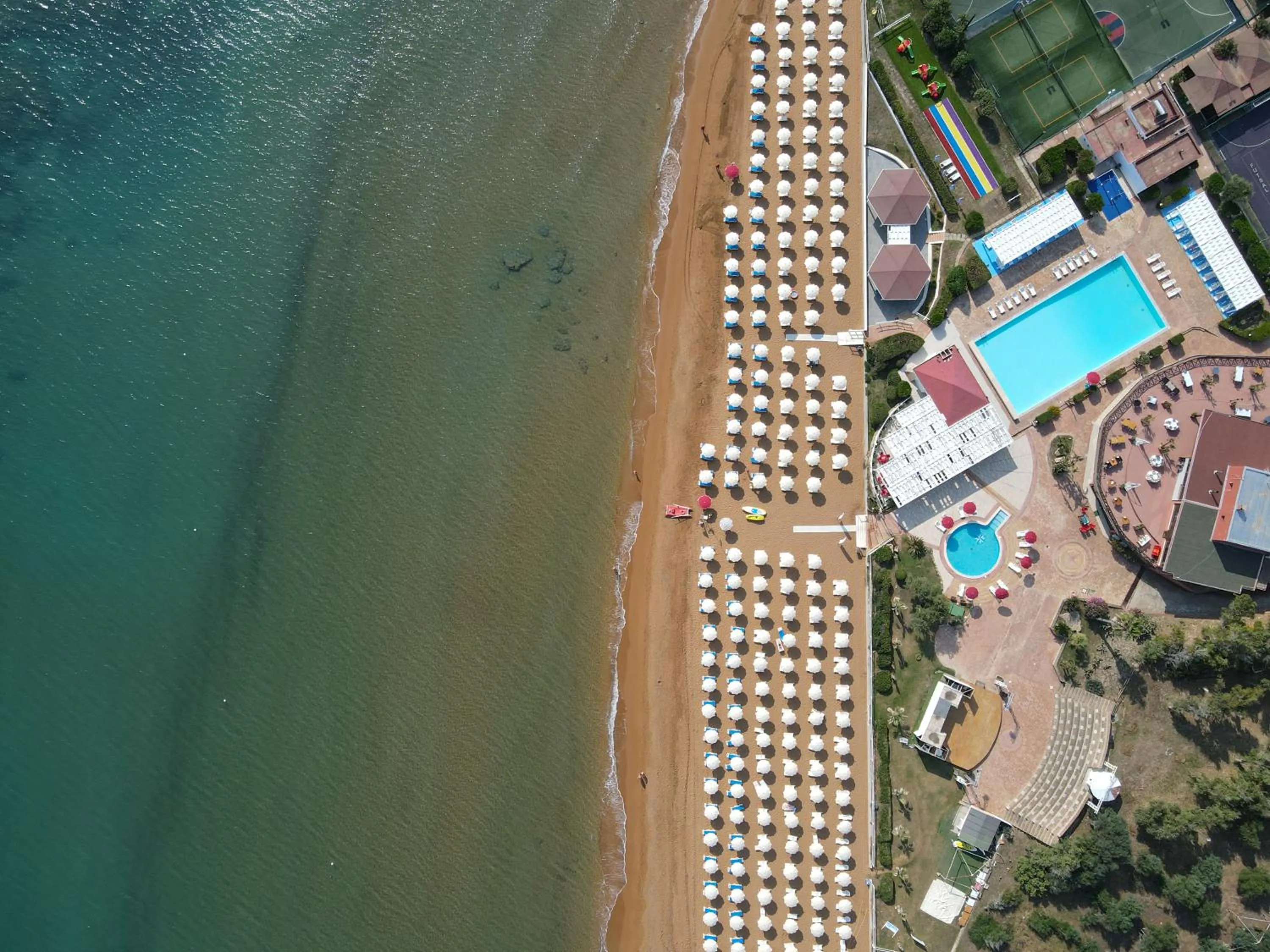 Beach in Amareclub Club Casarossa