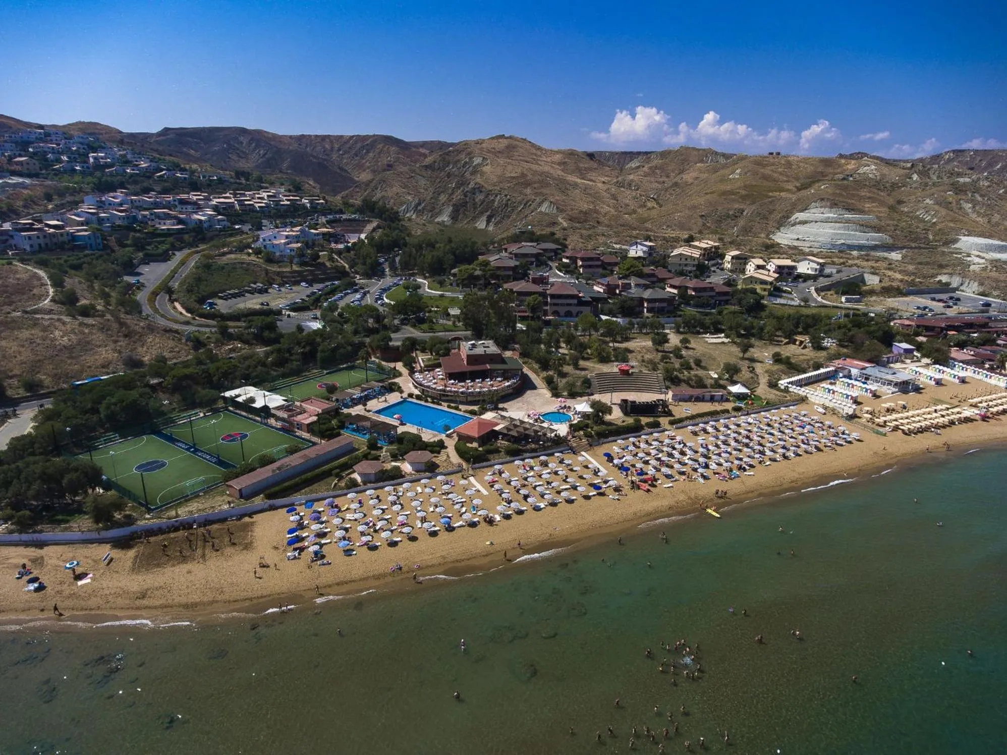 Sea view in Amareclub Club Casarossa