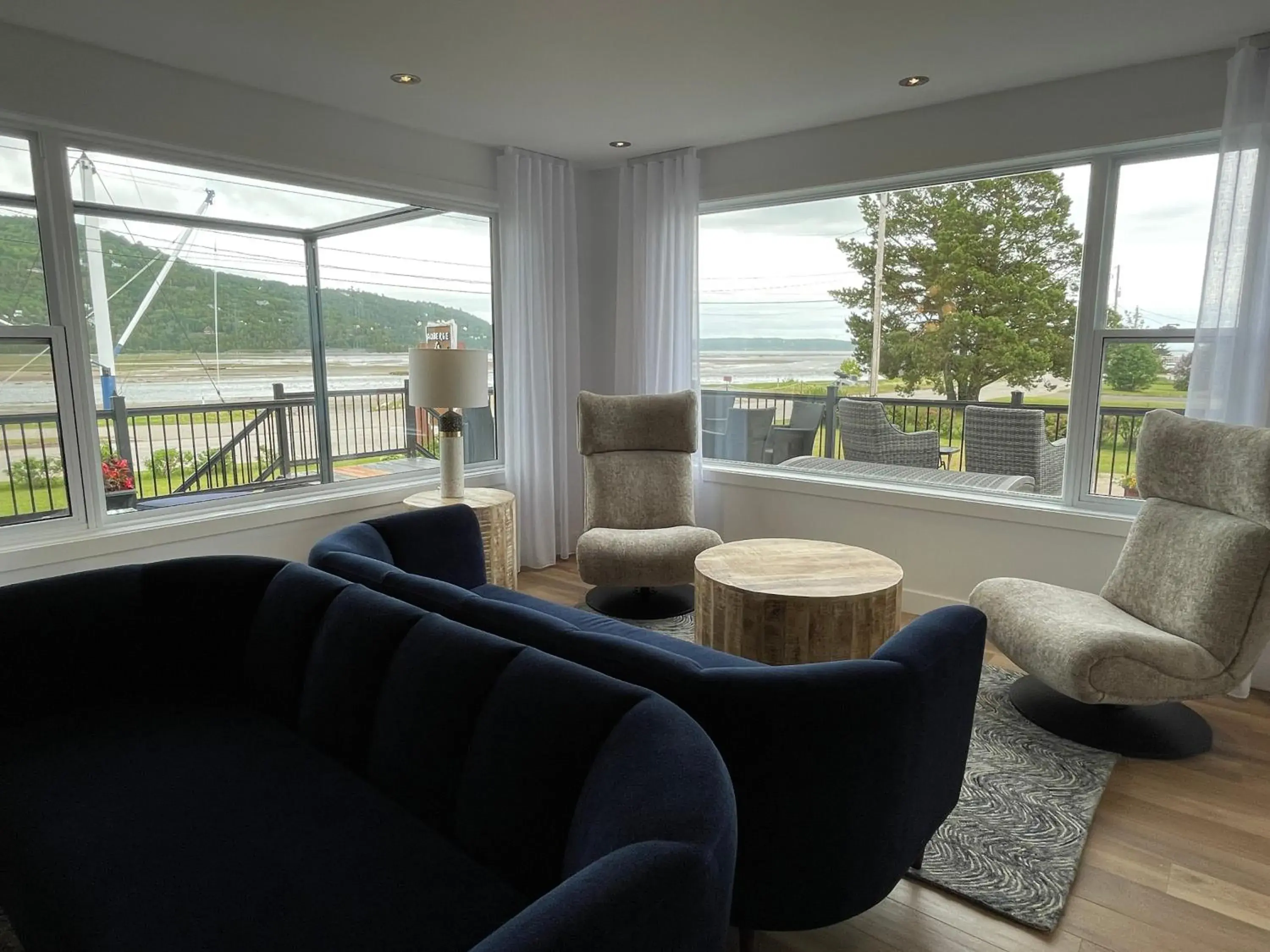 Queen Room with River View in Domaine Belle Plage Queen Room with River View in Domaine Belle Plage