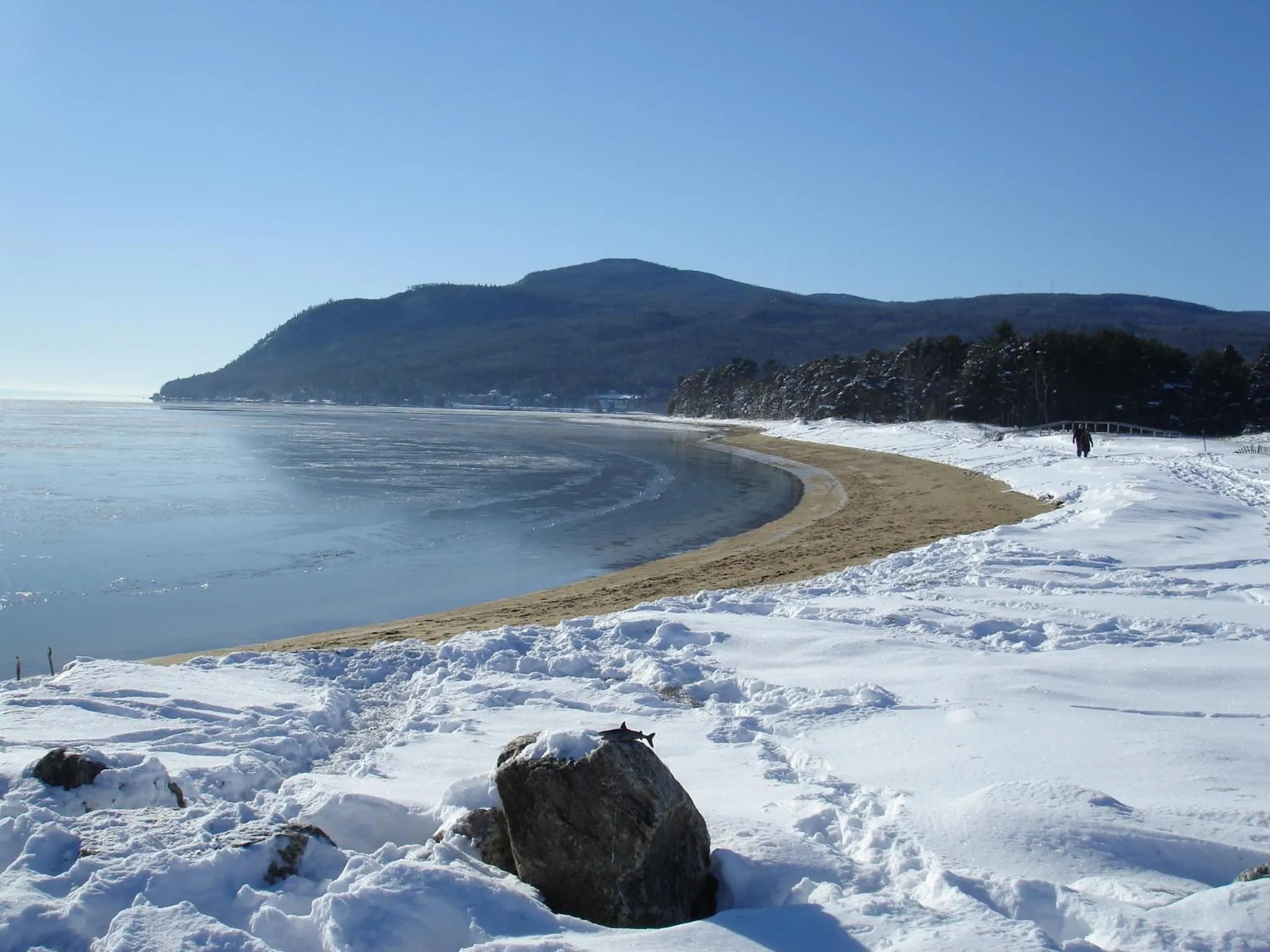 Beach in Domaine Belle Plage