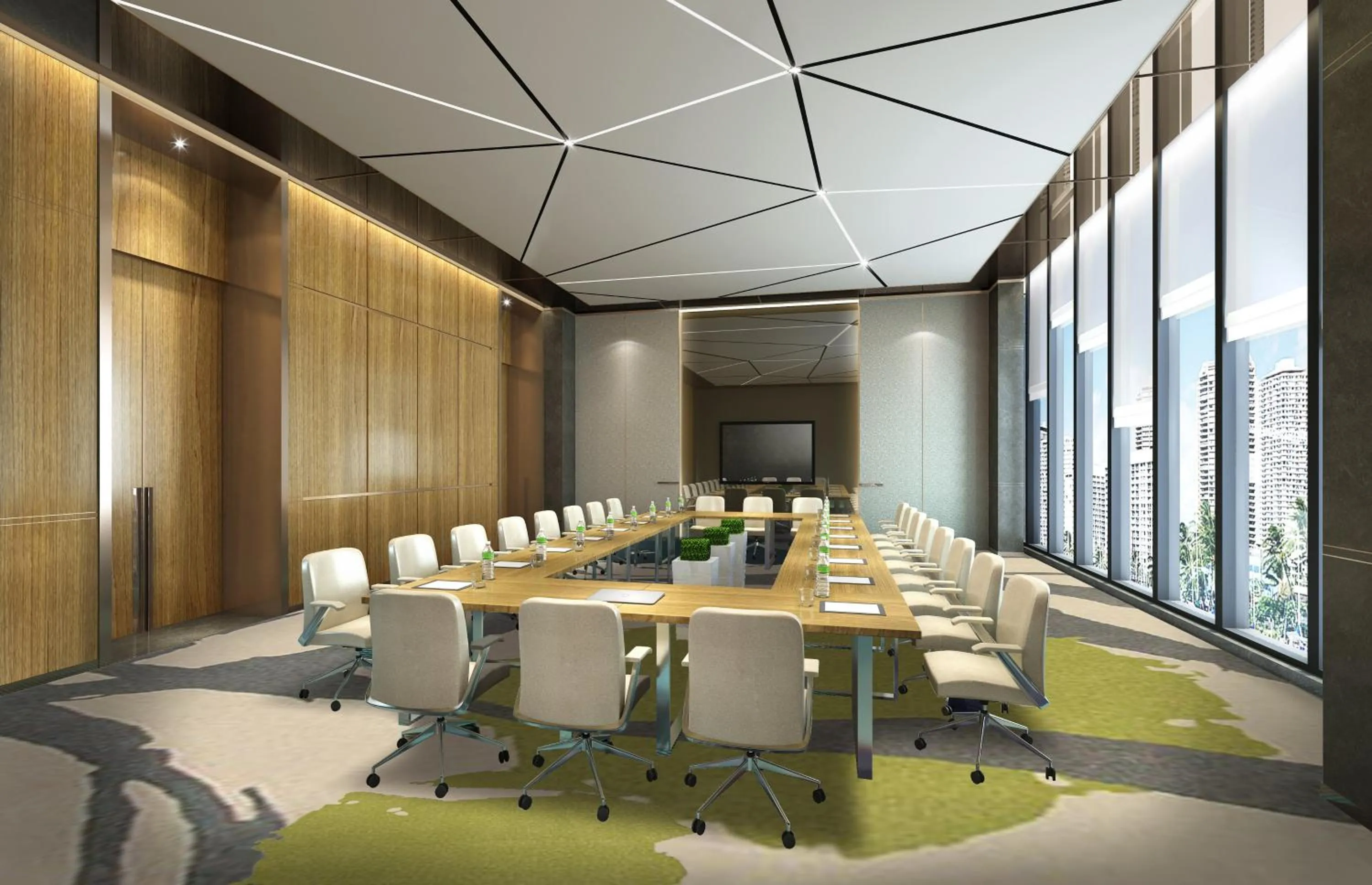 Meeting/conference room in Holiday Inn Nanjing Harbour by IHG
