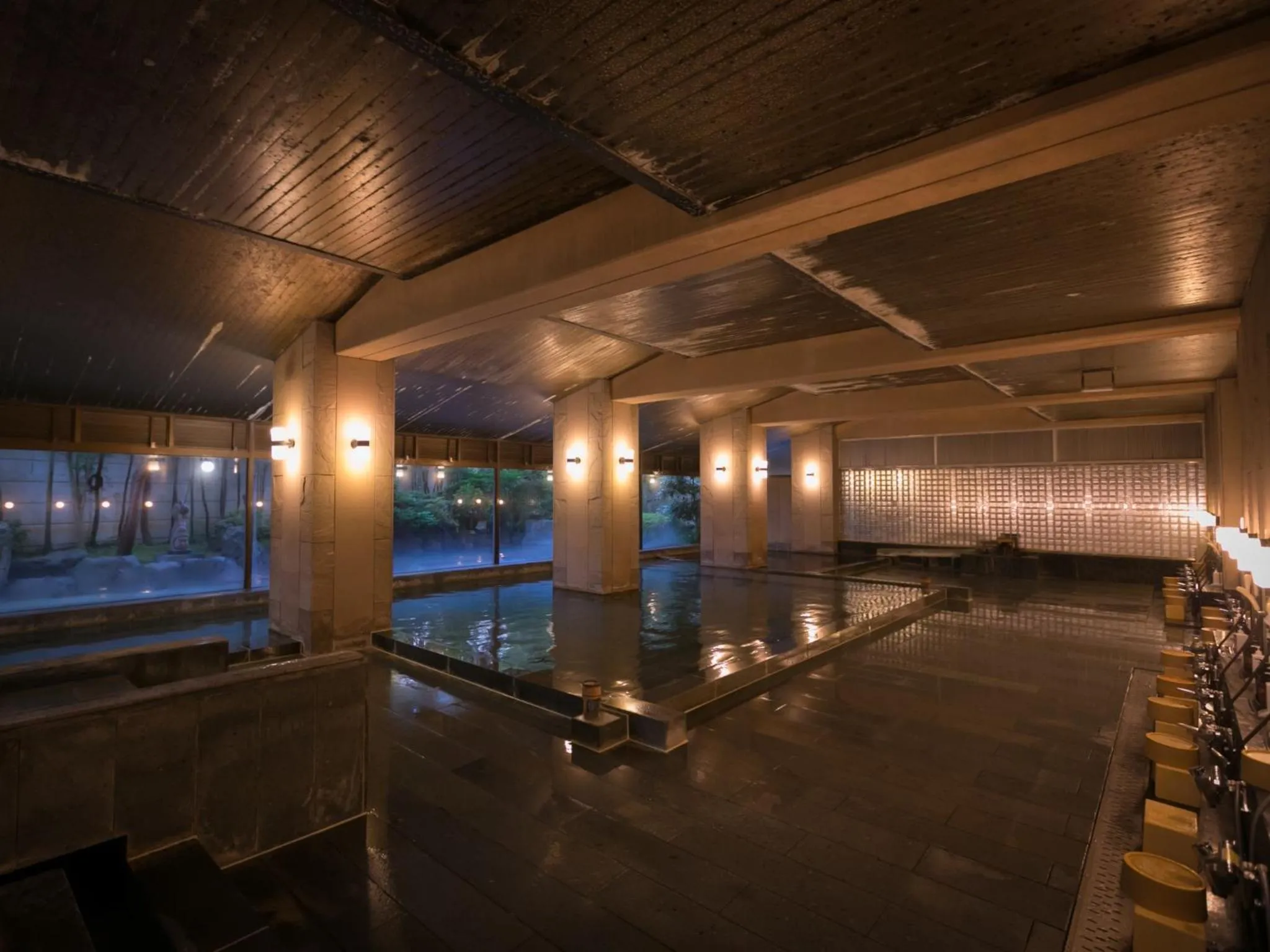 Hot Spring Bath in Hoshi