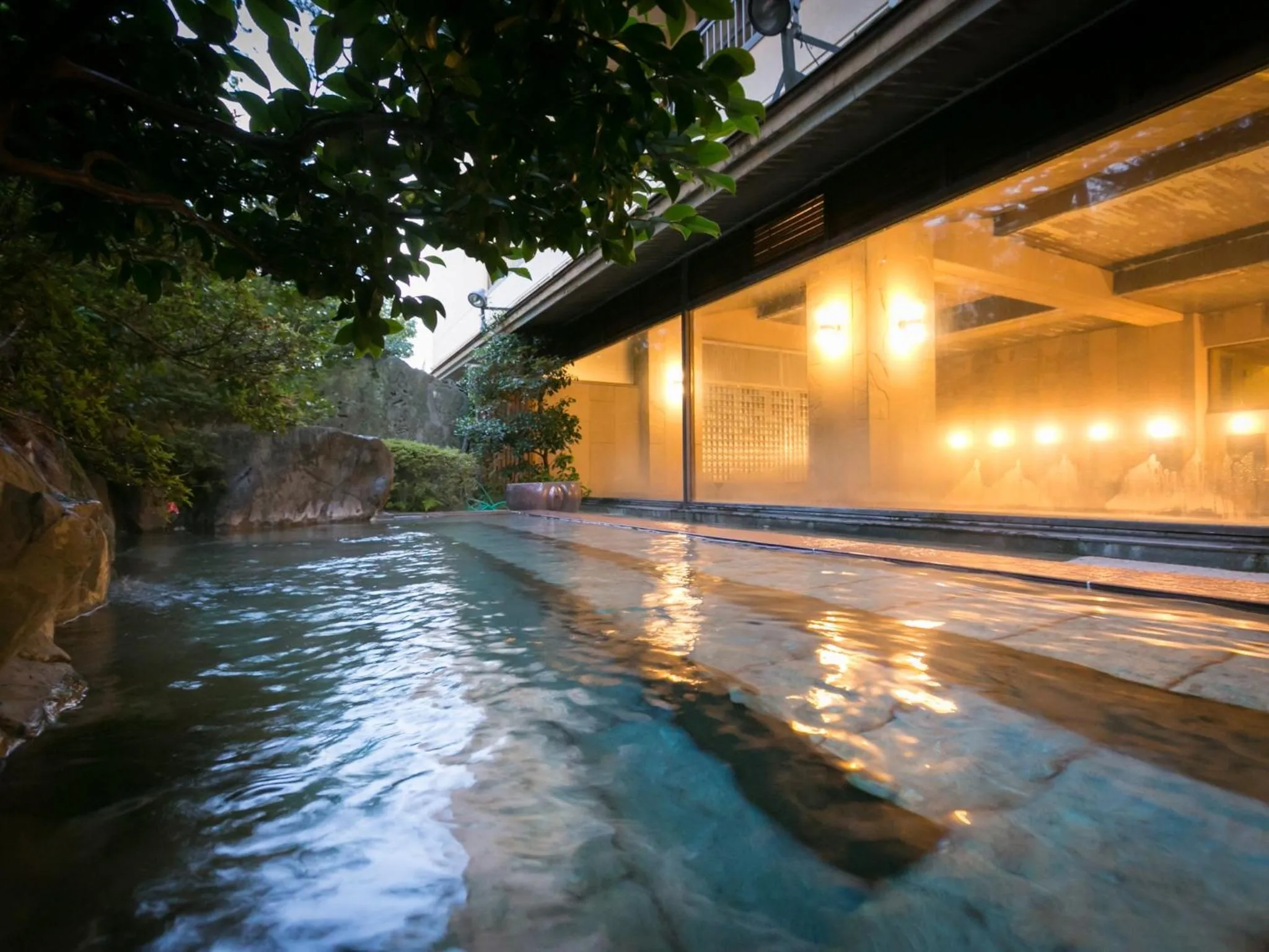 Hot Spring Bath in Hoshi
