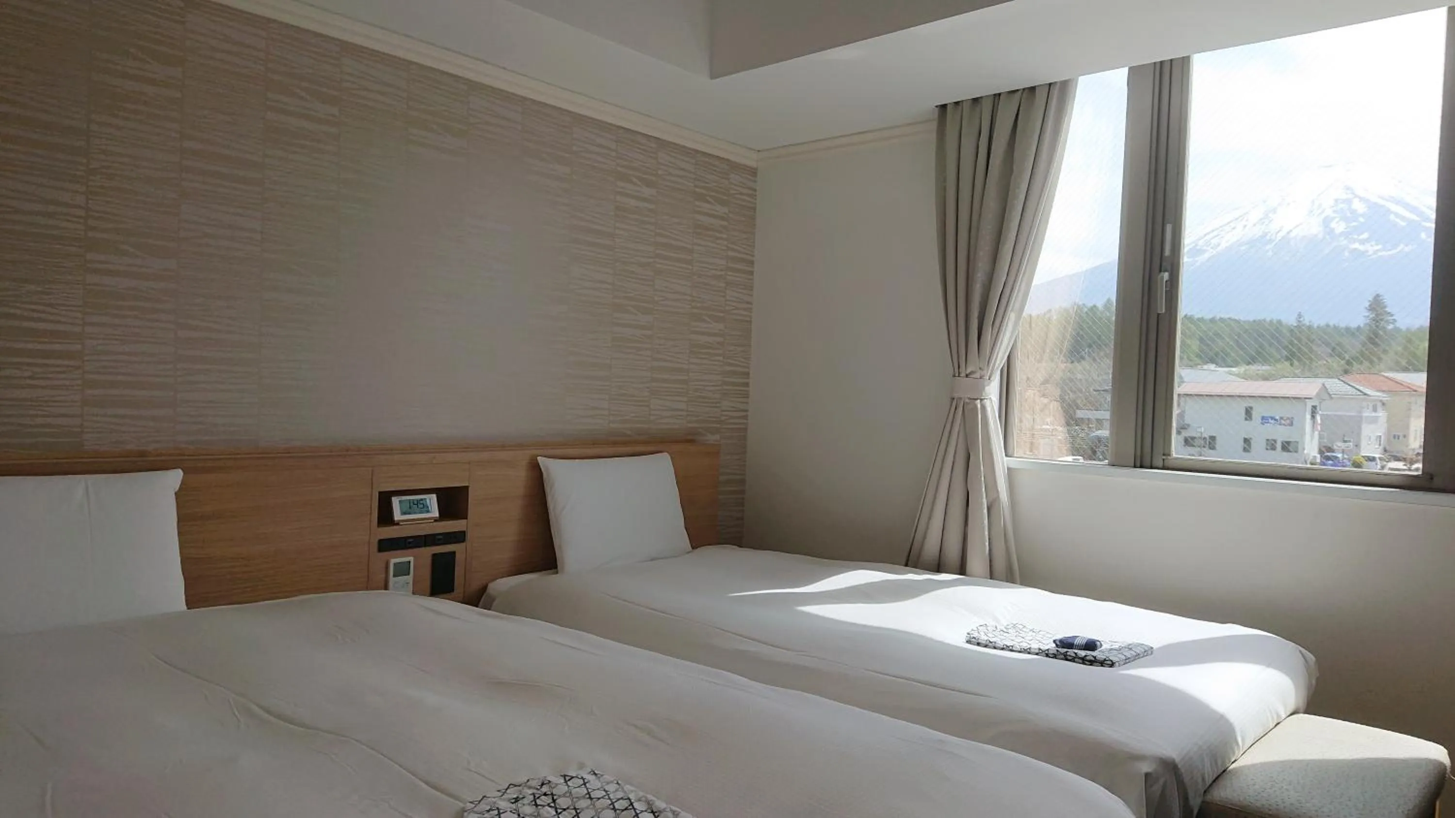 Bed in West Inn Fuji-Yoshida