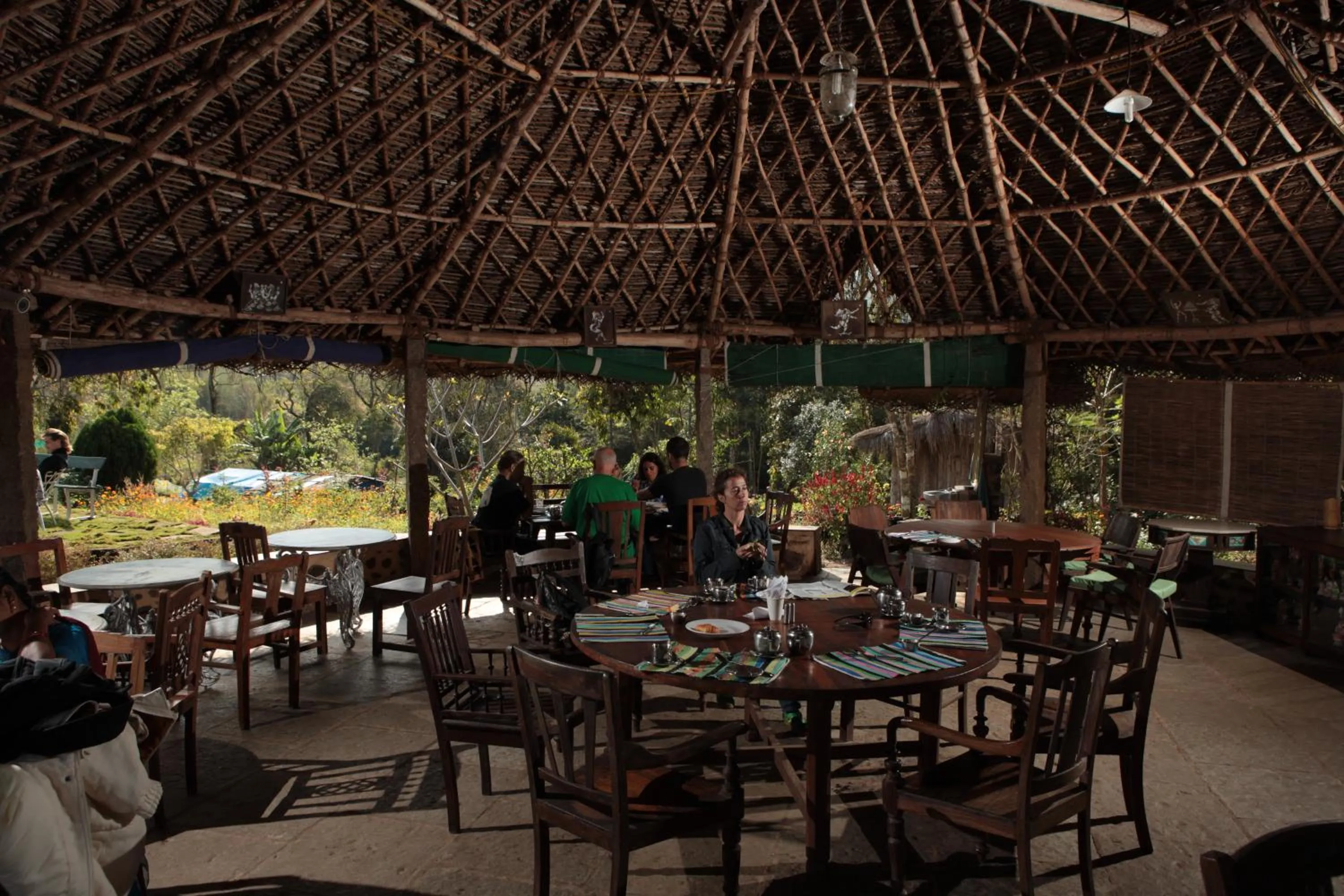 Restaurant/places to eat in Elephant Valley Eco Farm Hotel