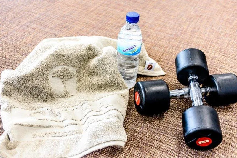 Fitness centre/facilities in Ceiba Hotel Bissau