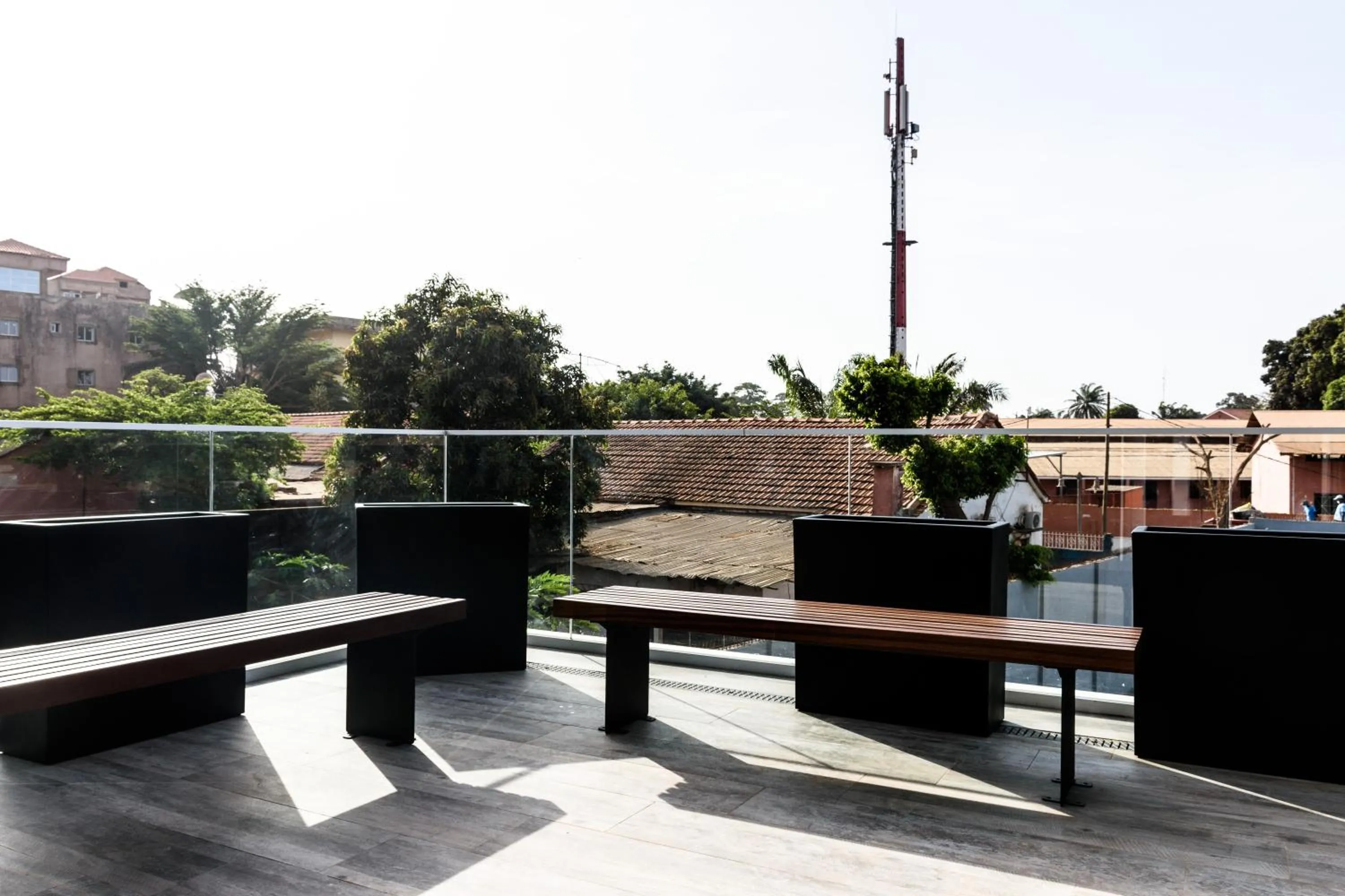 Balcony/Terrace in Ceiba Hotel Bissau