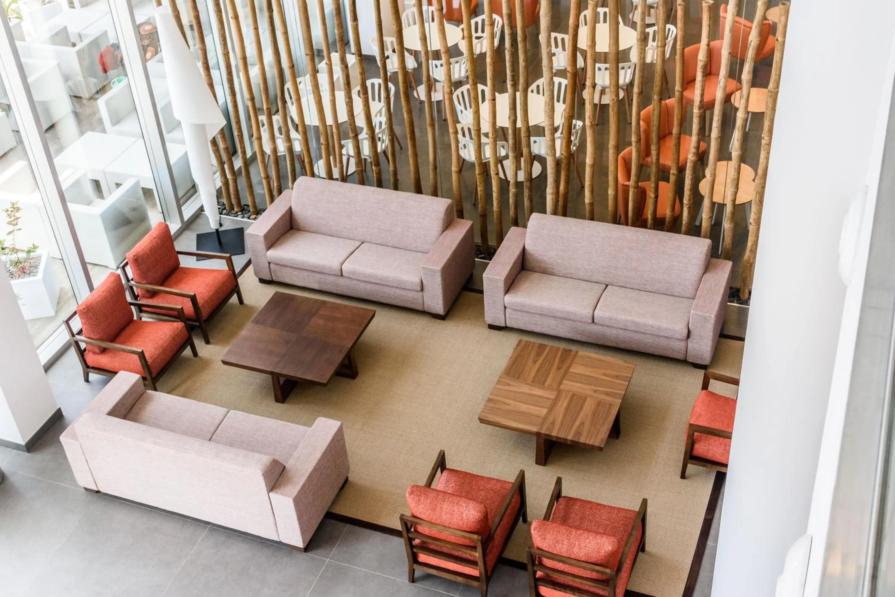 Living room in Ceiba Hotel Bissau