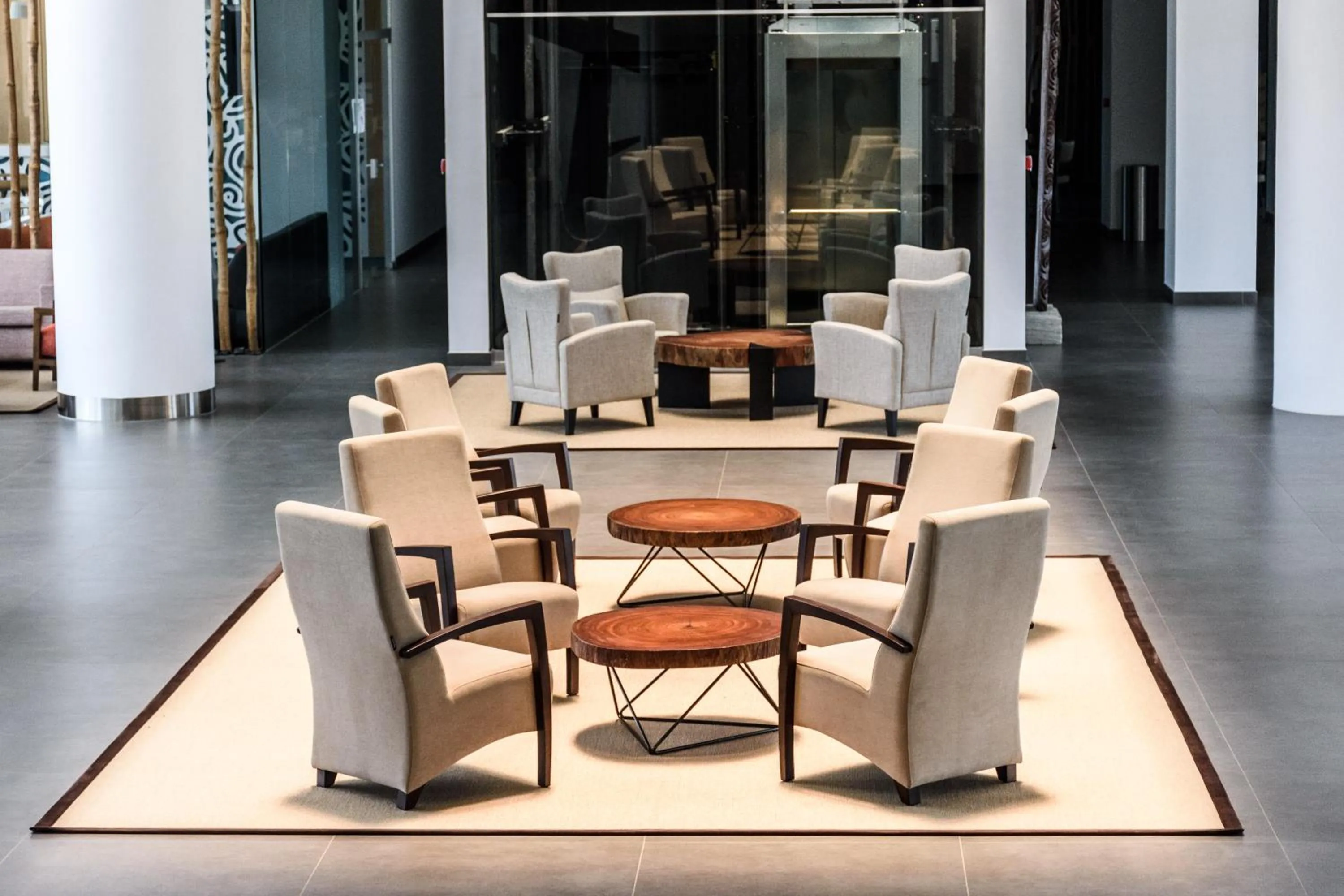 Living room in Ceiba Hotel Bissau