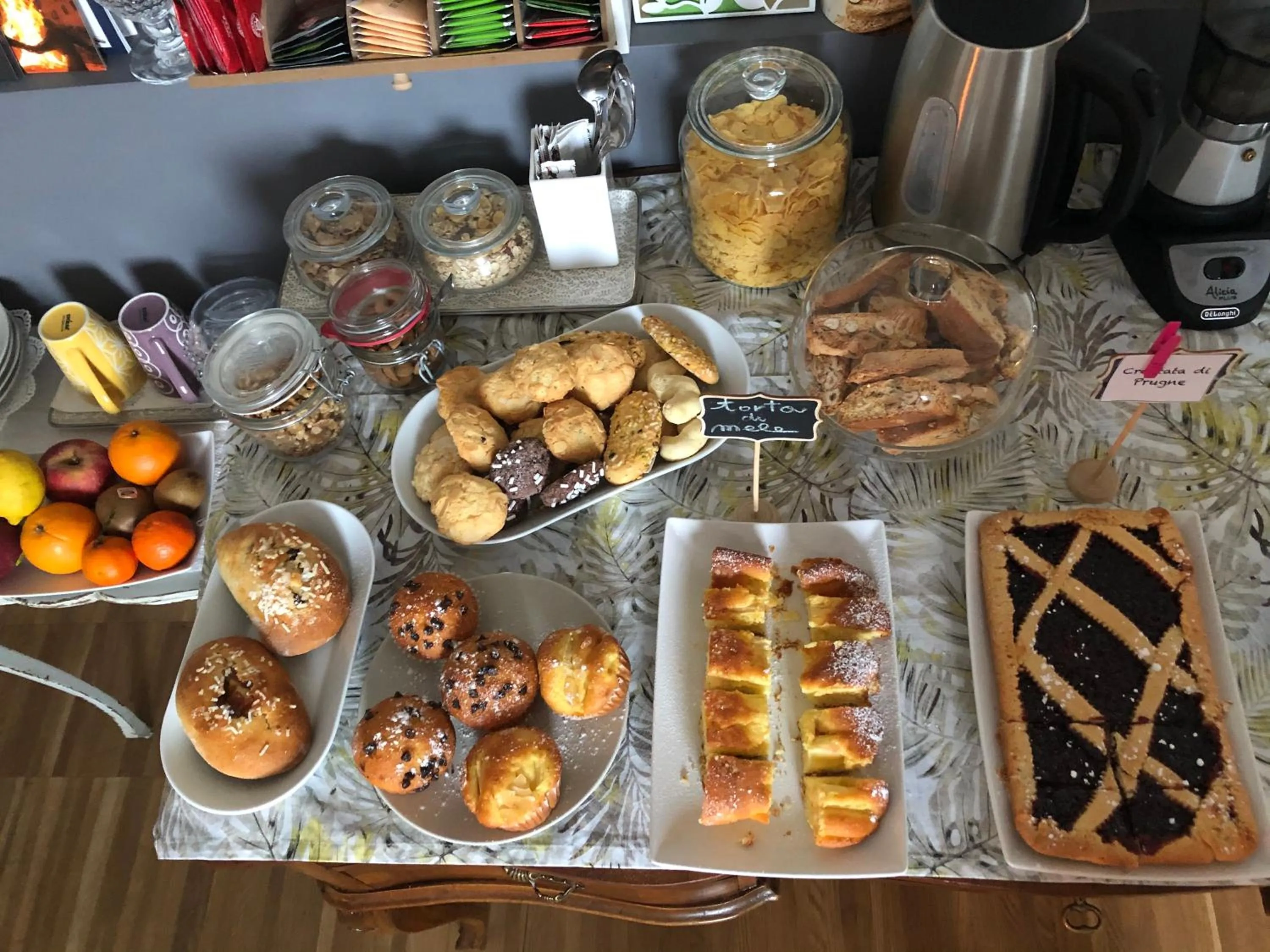 Breakfast in B&B Dimor'à