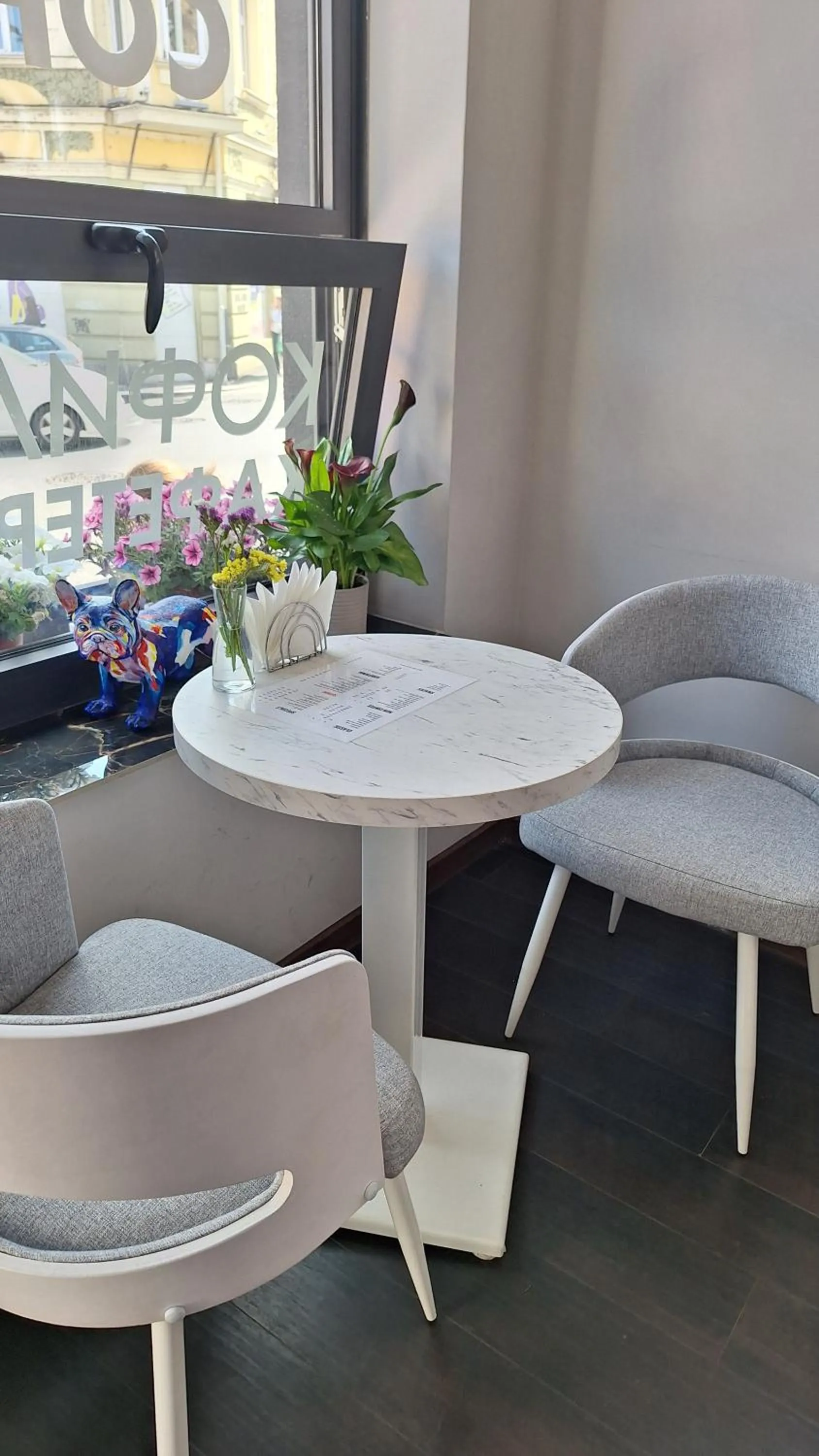 Seating area in Akacija Luxury Suites